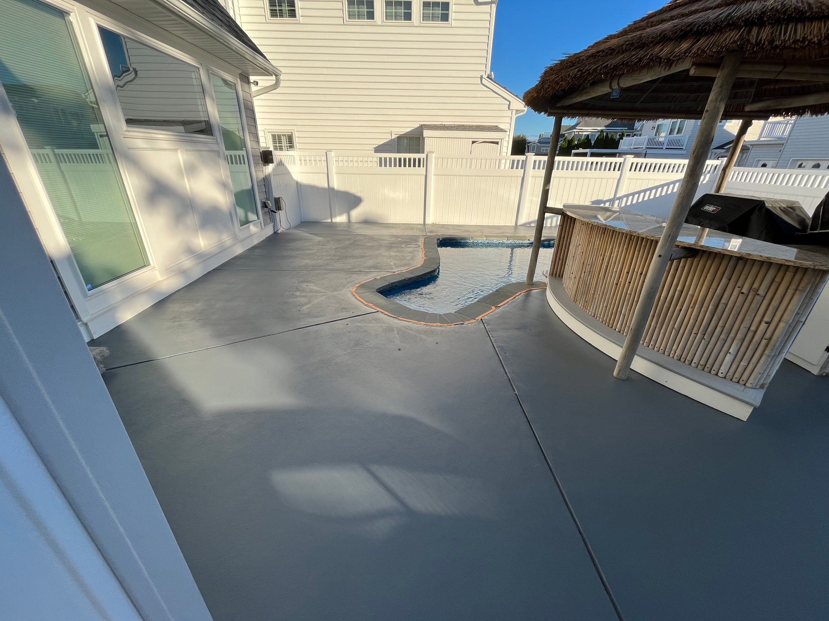 Pool Deck Restauration by Fresh Coat Works LLC