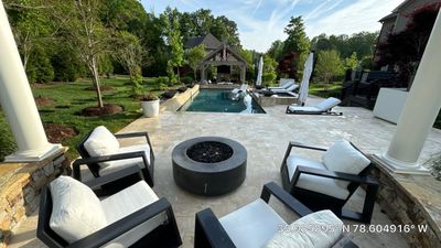 Pool Deck using Wood Sealant