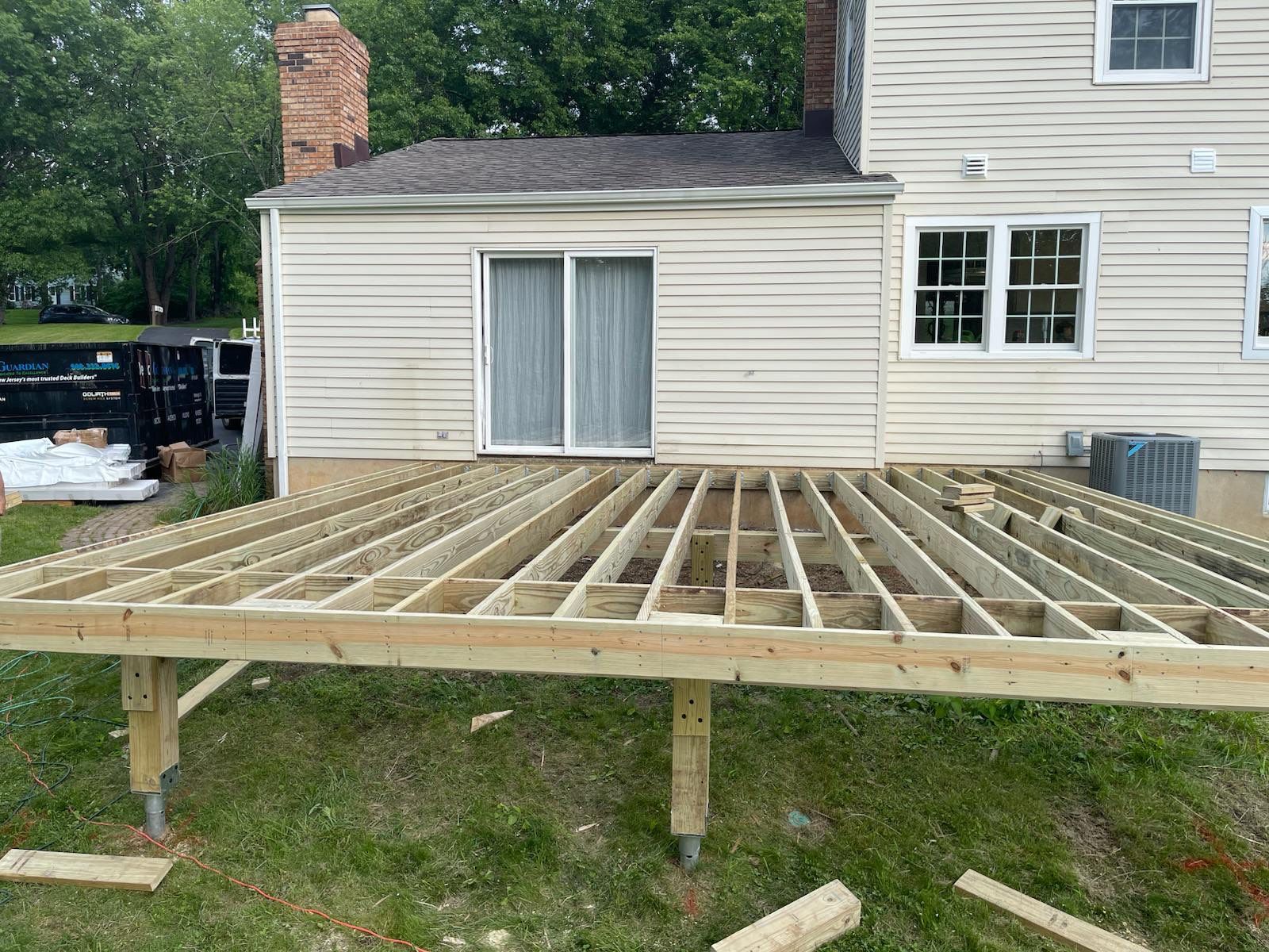 Project in Clinton Township by deck guardian