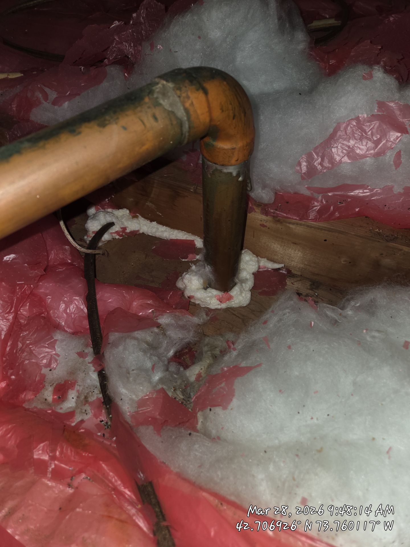 Attic Insulation Upgrade Project in Albany by Saffron Elite Home Performance & Building Science
