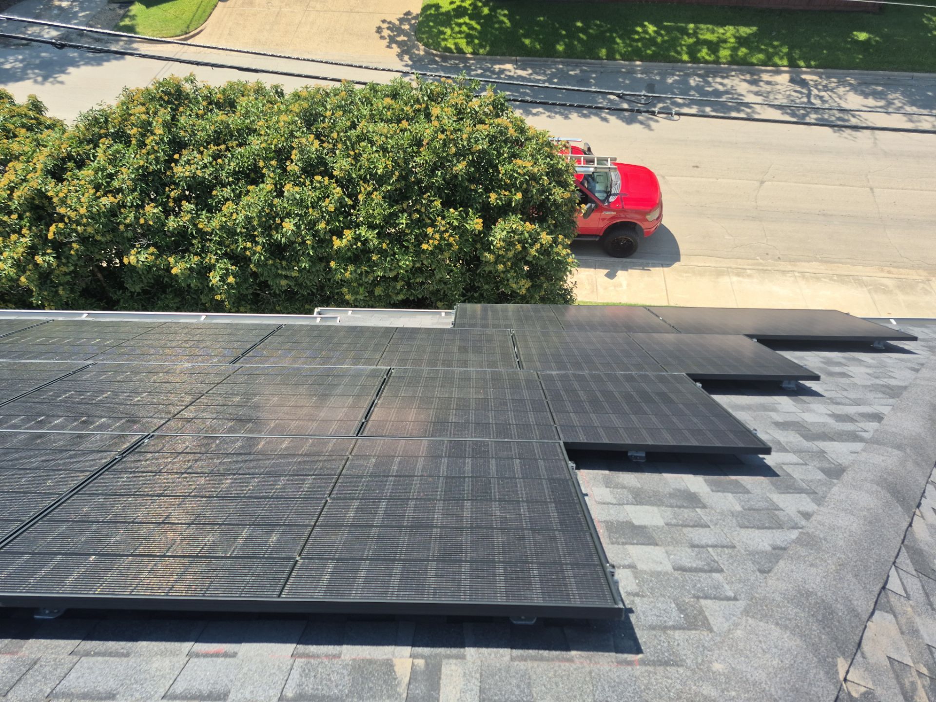 Project in Dallas by Trojan Solar
