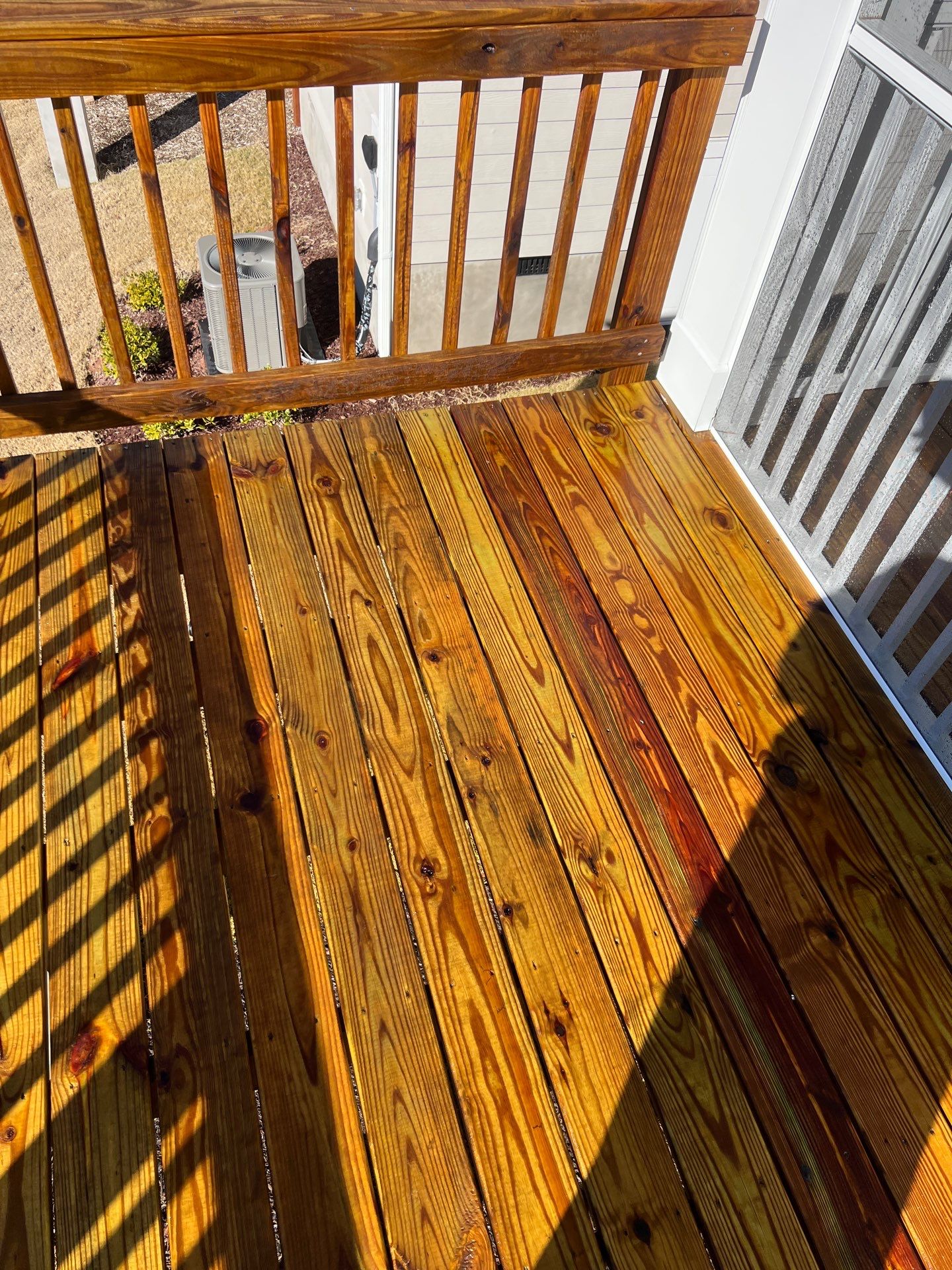Coated Deck using Wood Sealant by DuraSeal