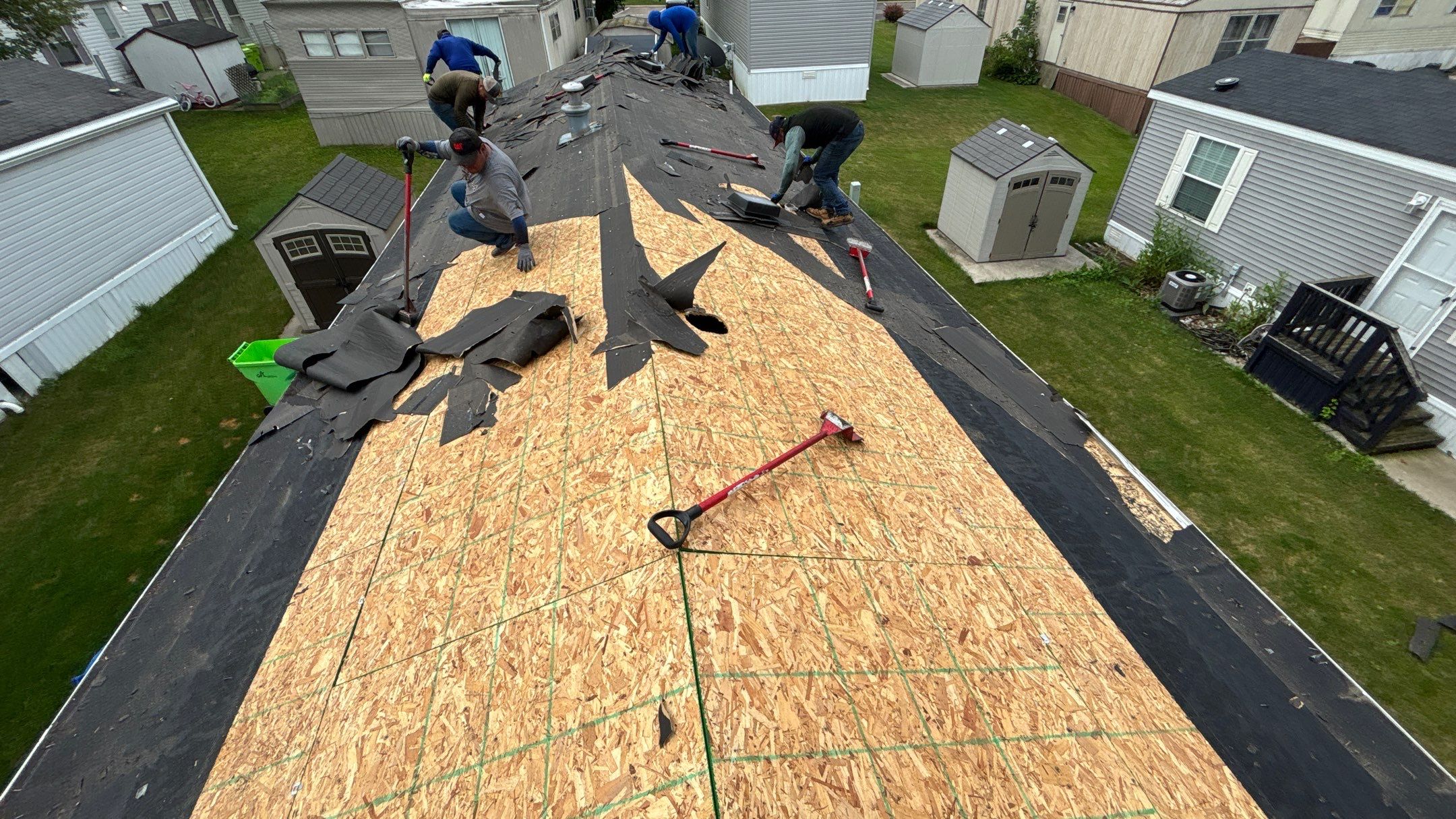 Roof Replacement using Owens Corning Sierra Gray by 180 Contractors