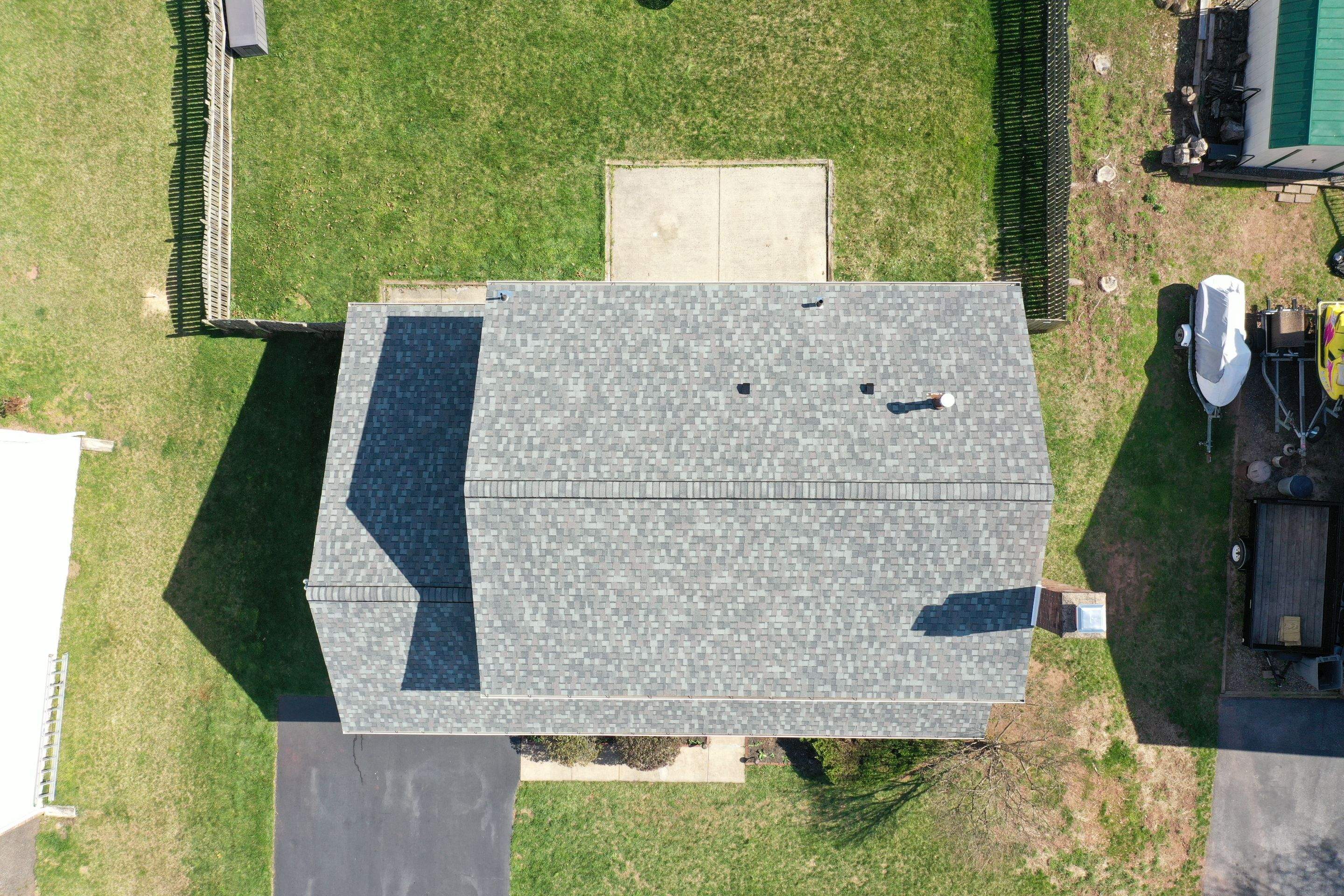 Roofing Installation using CertainTeed Landmark Pro - Max Def Colonial Slate by Storm Guard of Ches-Mont PA