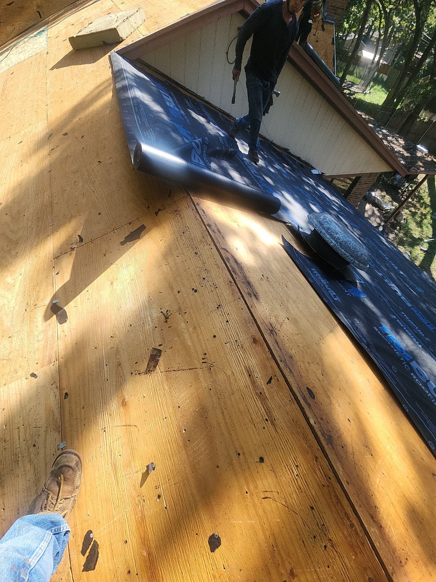 Project in Azle by Lonestar Roofing and Restoration LLC.