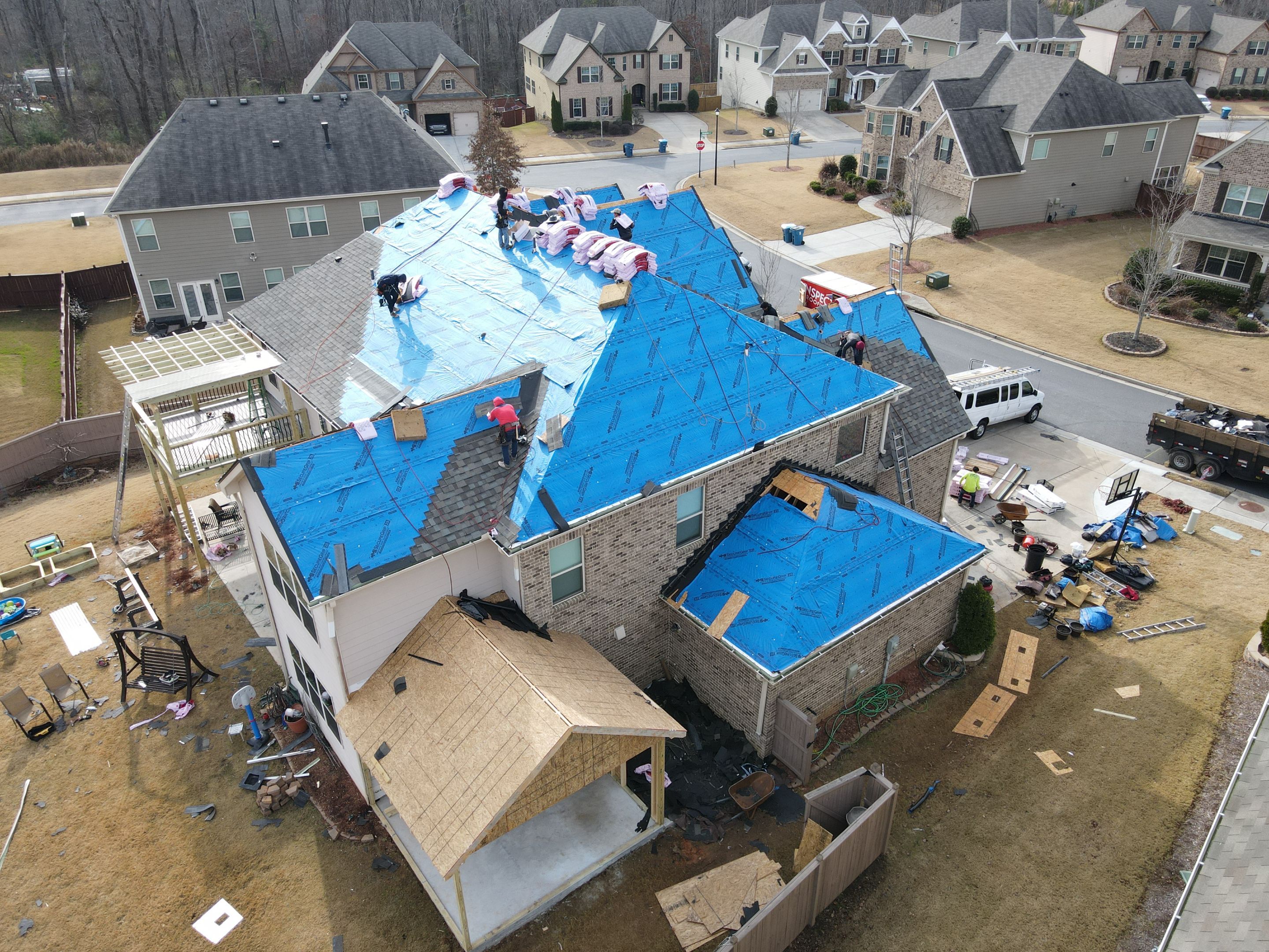 Residential Roofing Installation by Inspector Roofing and Restoration