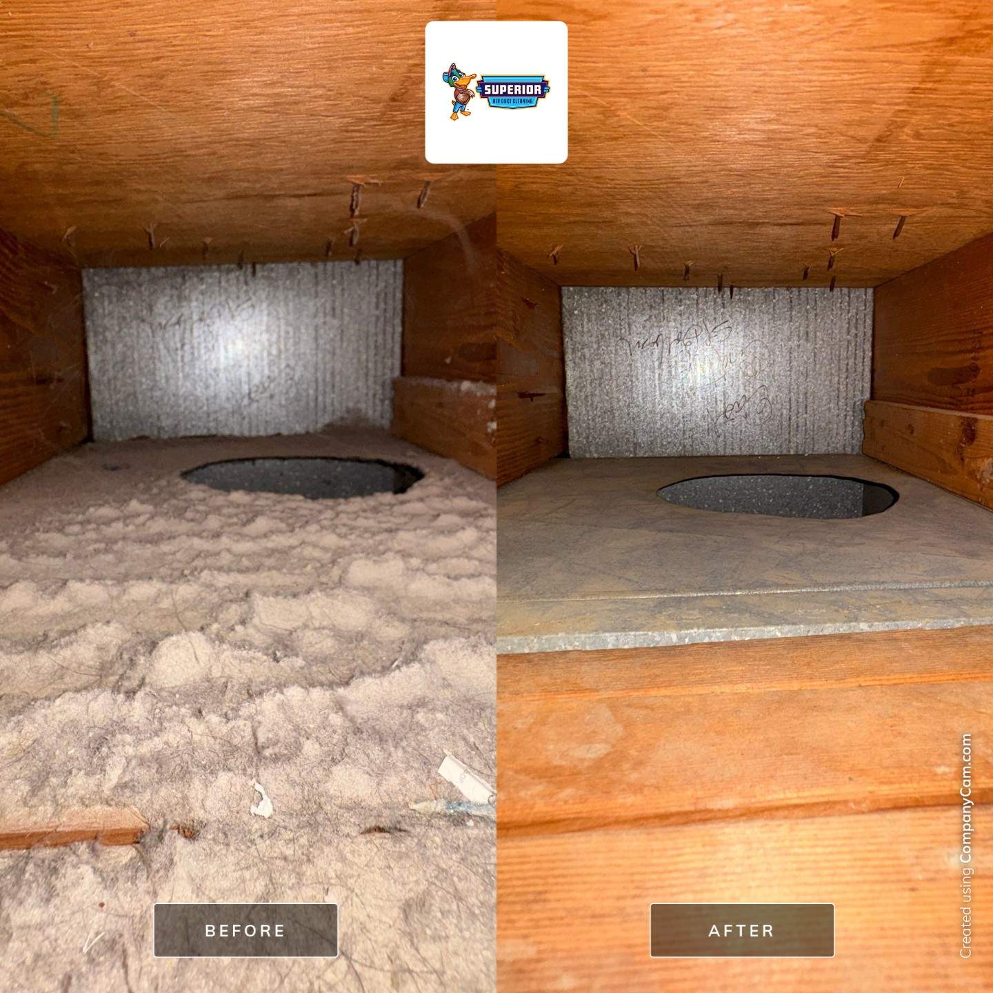 Air Duct Cleaning With a Vacuum Truck in Salem, OH by Superior Air Duct Cleaning