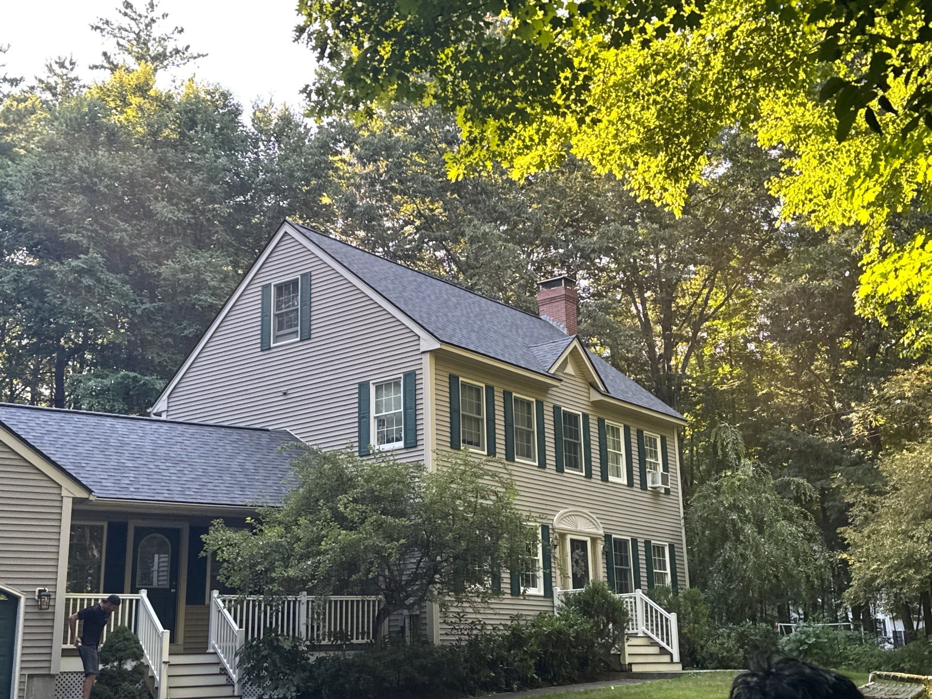 Scrabble Road Re-Deck and Williamsburg Gray Shingles — Brentwood, NH in Brentwood, NH