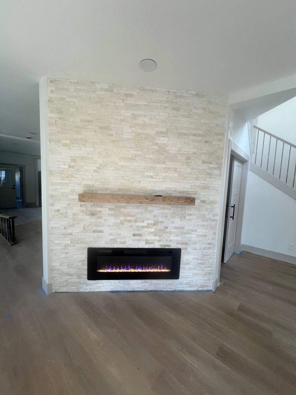 Fireplace Stone Work by Handyman State LLC