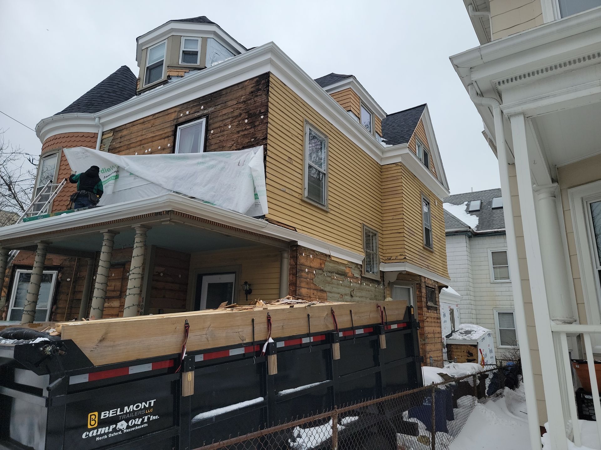 New Fibercement siding by UBrothers Construction