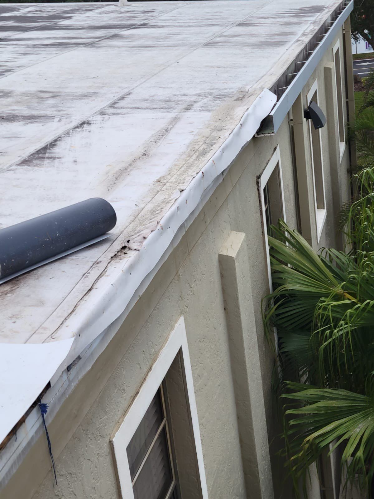 Emergency Repair on School from Storm Damage by Four Peaks Roofing