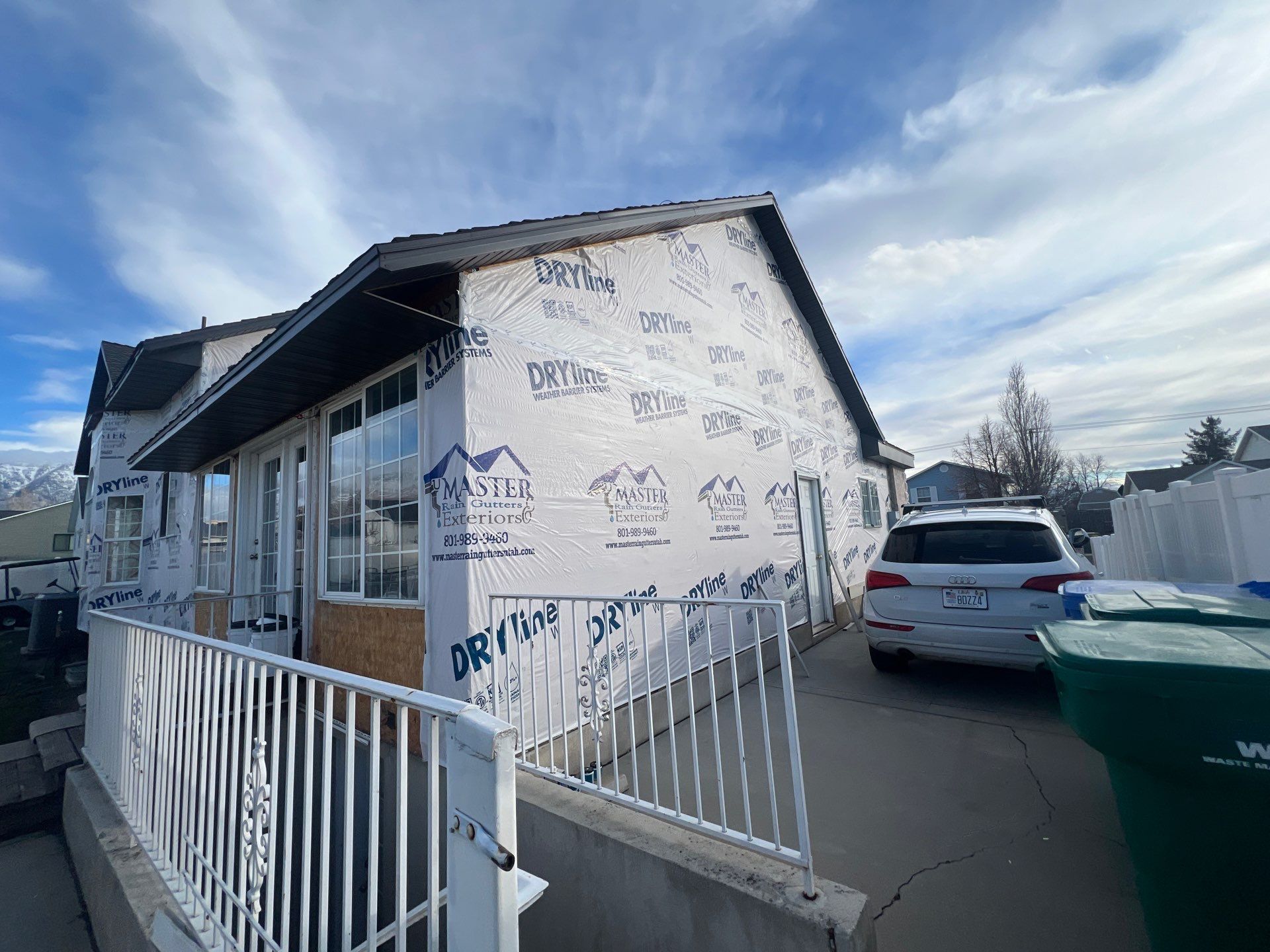 Project in Orem by Master Rain Gutters.