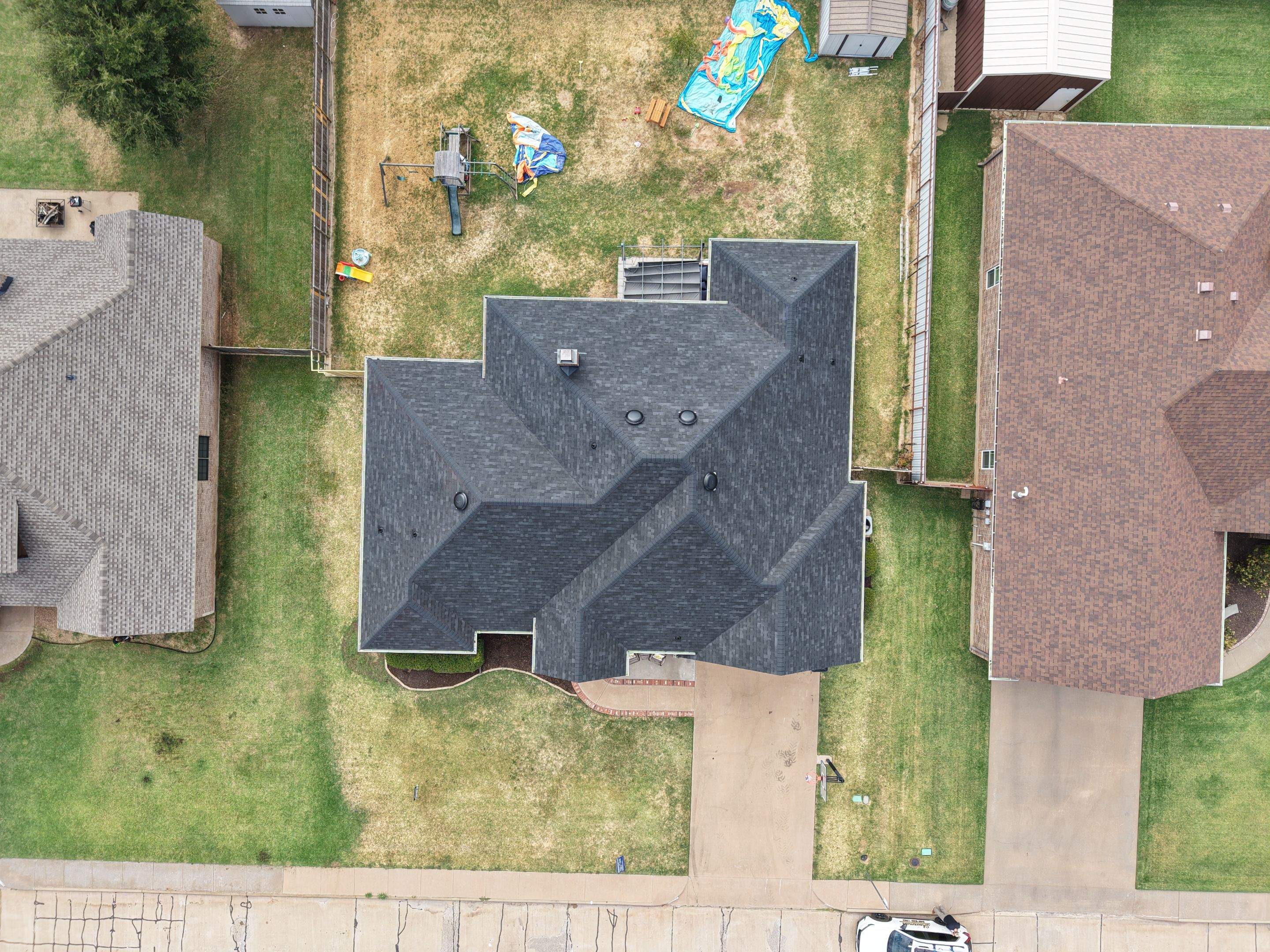 Owens Corning Duration Storm Class 4 Roof Replacement in Burkburnett, Texas by Shearman Roofing & Construction