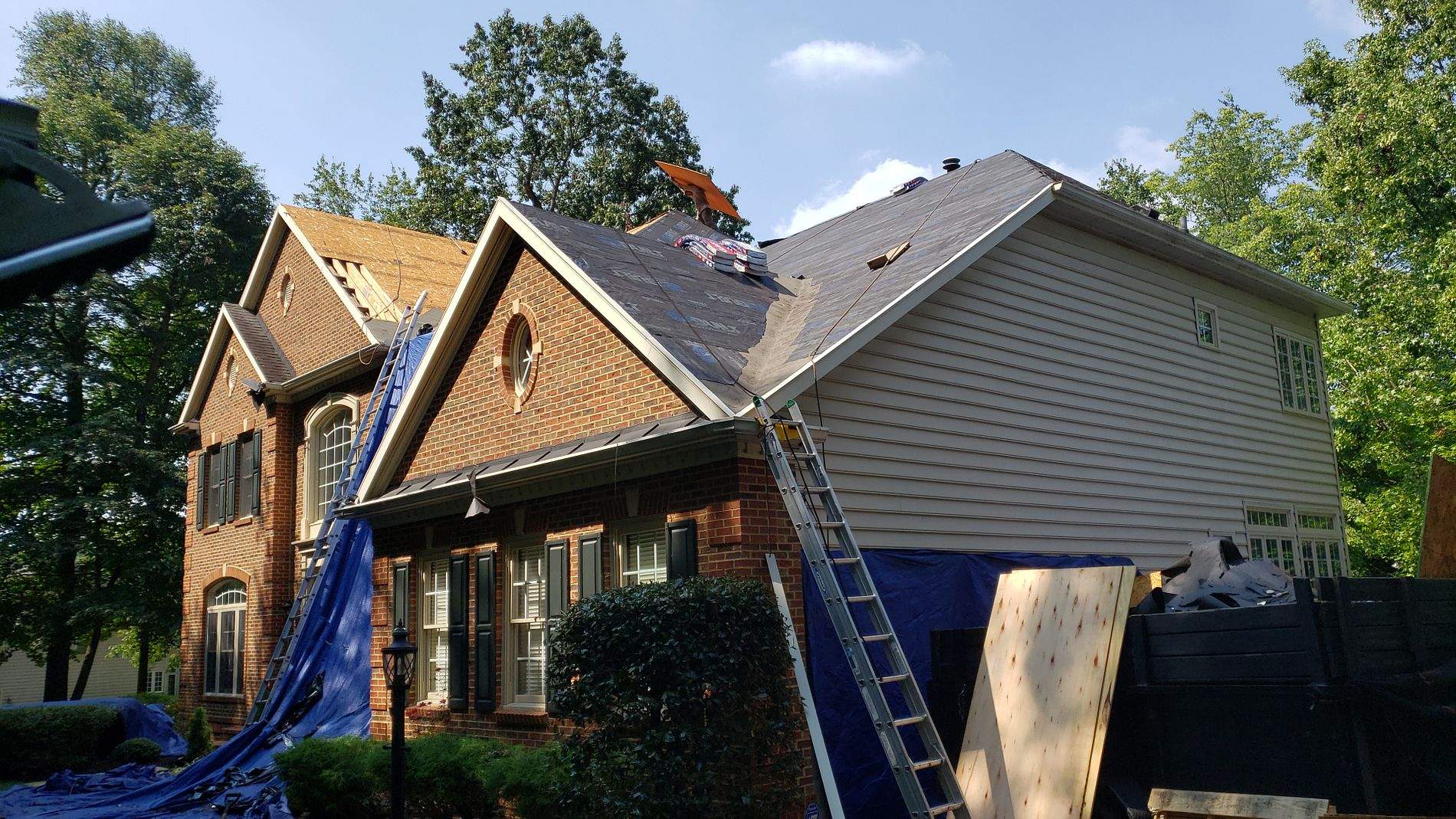 Residential Roofing Installation using GAF Timberline HDZ Lifetime Architectural Shingles by Roof Right Inc