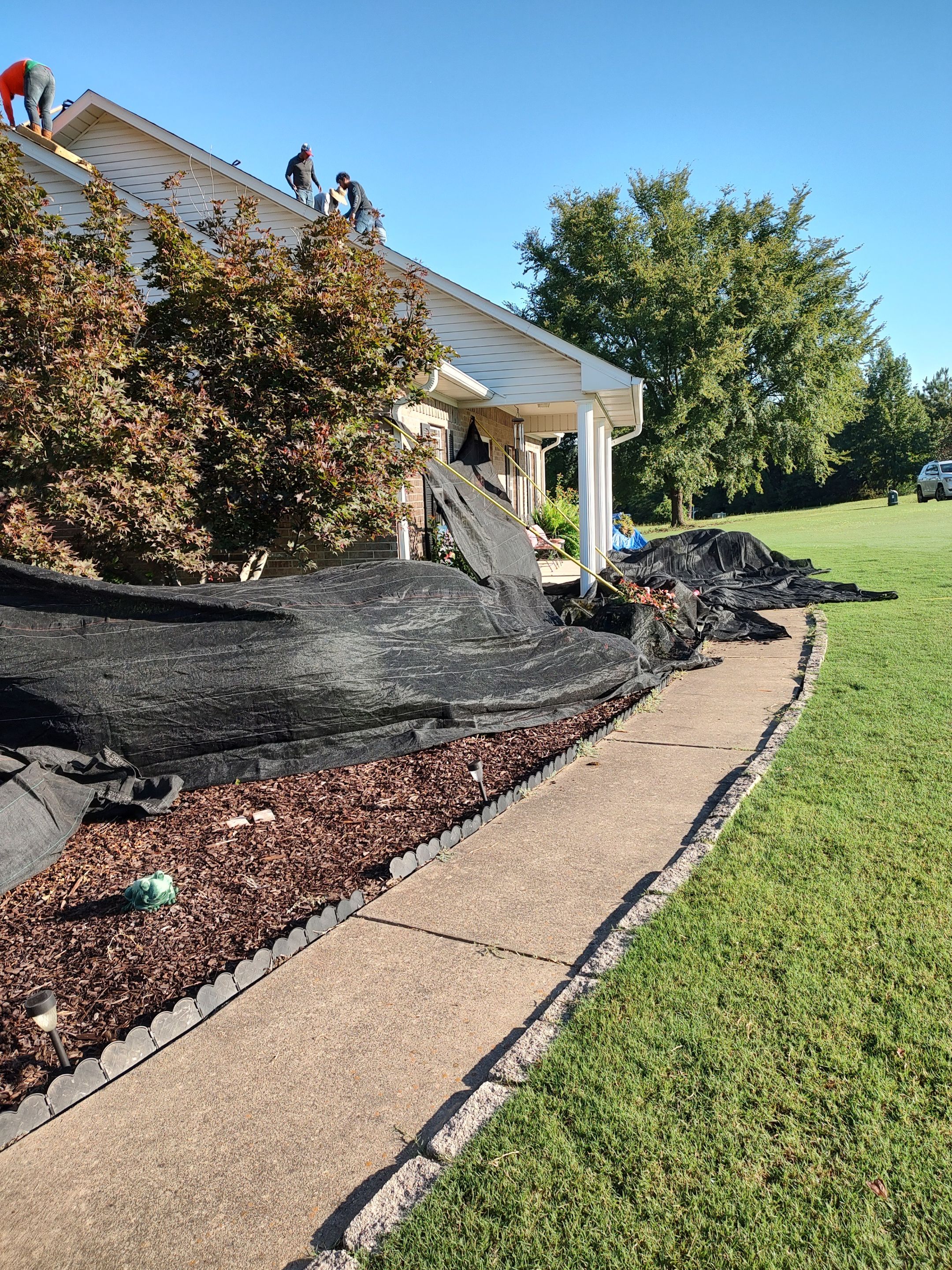 Residential Roofing Repair using Malarkey Highlander: Natural Wood by Hostetler Roofing
