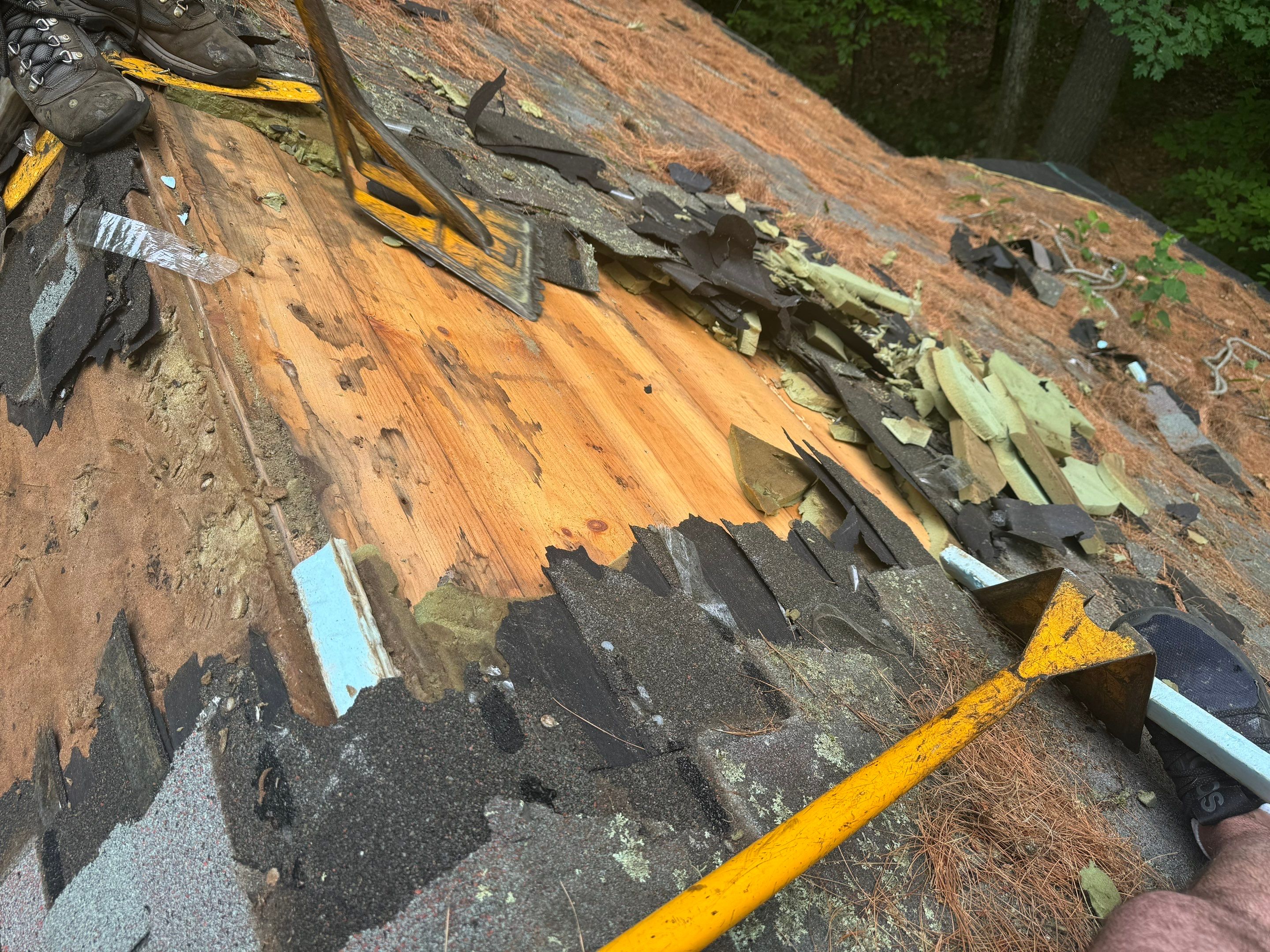 New Roof in Sanbornville, NH by Tall pine roofing