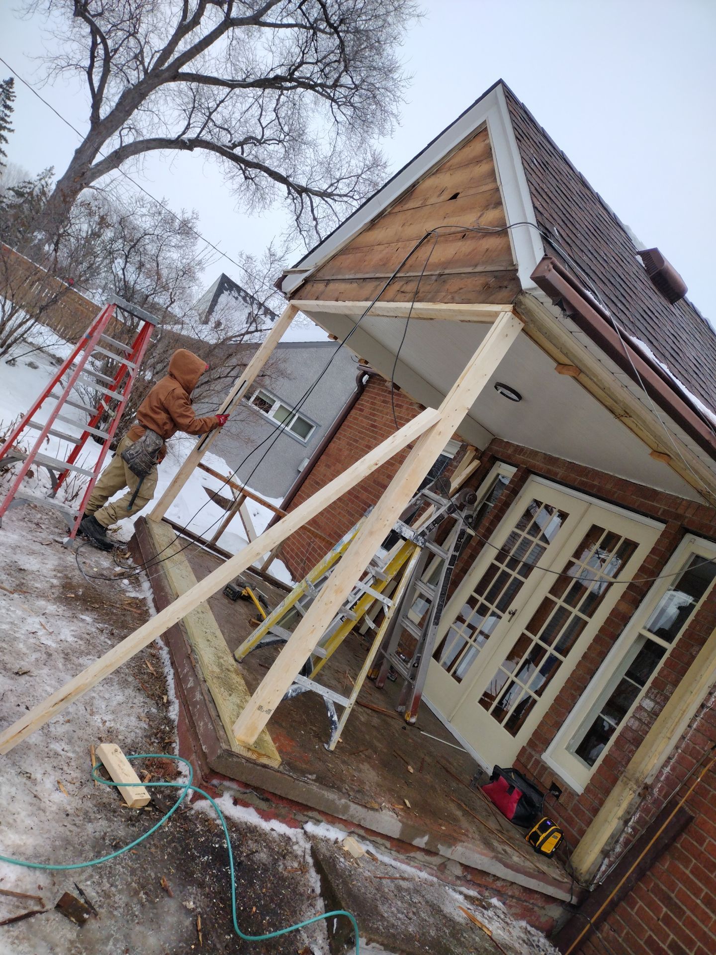 Three-Season Porch Renovation – Complete Structural Transformation by Johnny Five Construction 