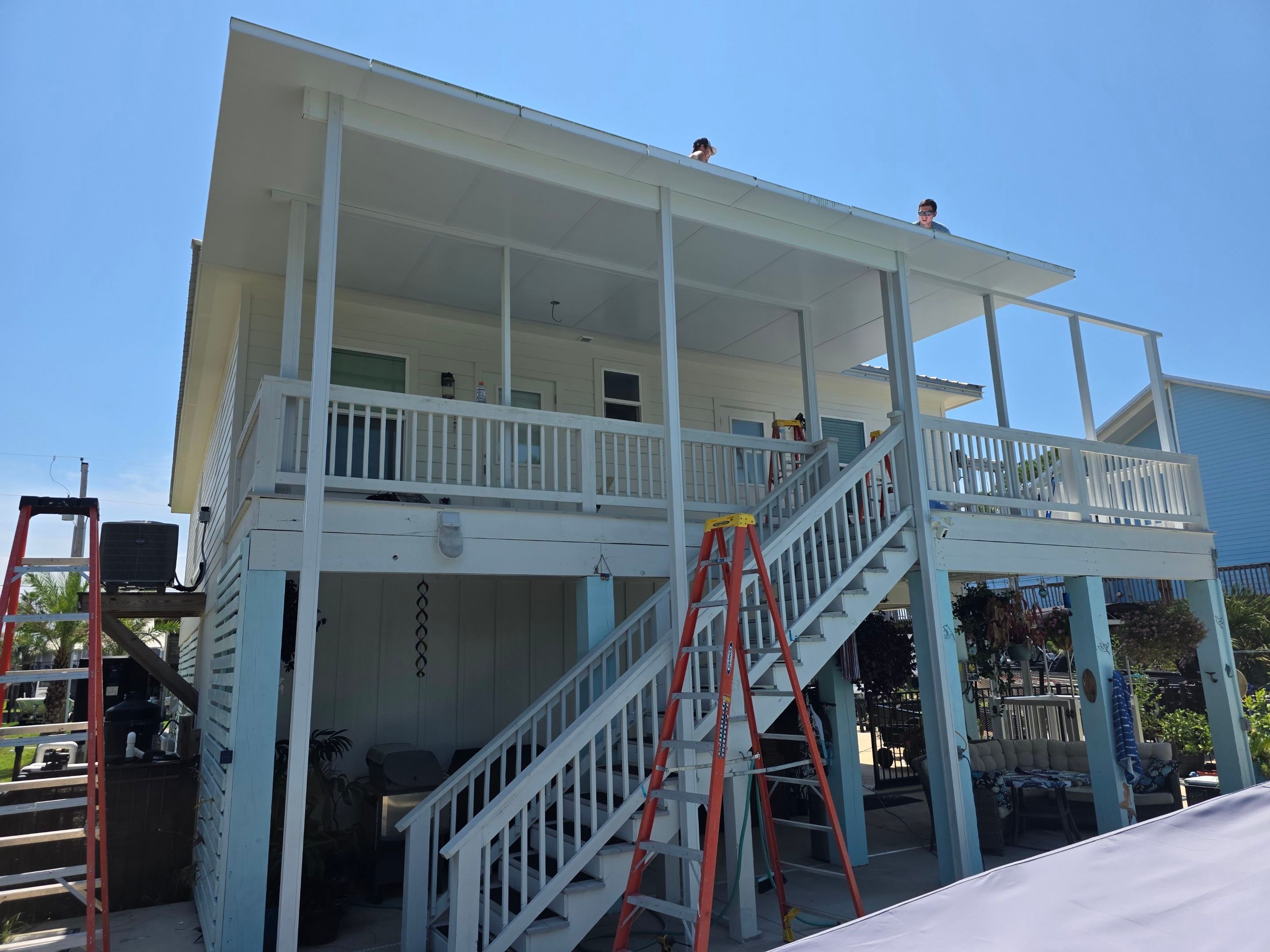 2nd Floor Screen Room by Titan Sunrooms