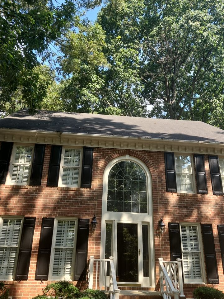 Roof Replacement using Gaf HDZ Charcoal by Just In Time Roofing and Restoration