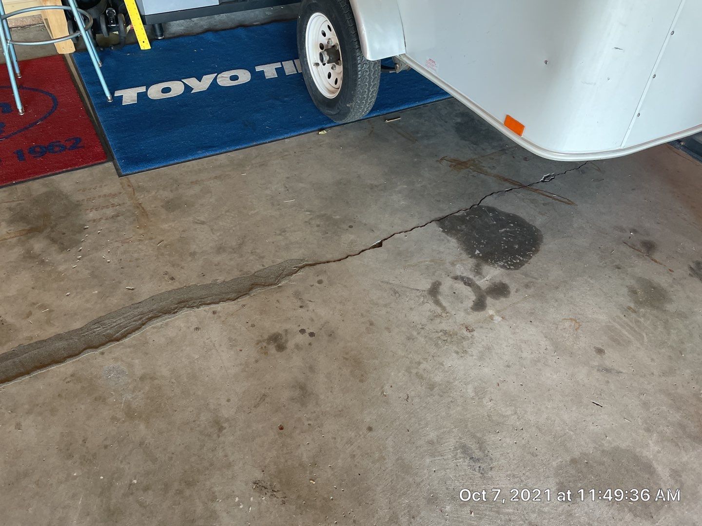 Garage Transformation using Silver Creek by Croc Coatings, LLC
