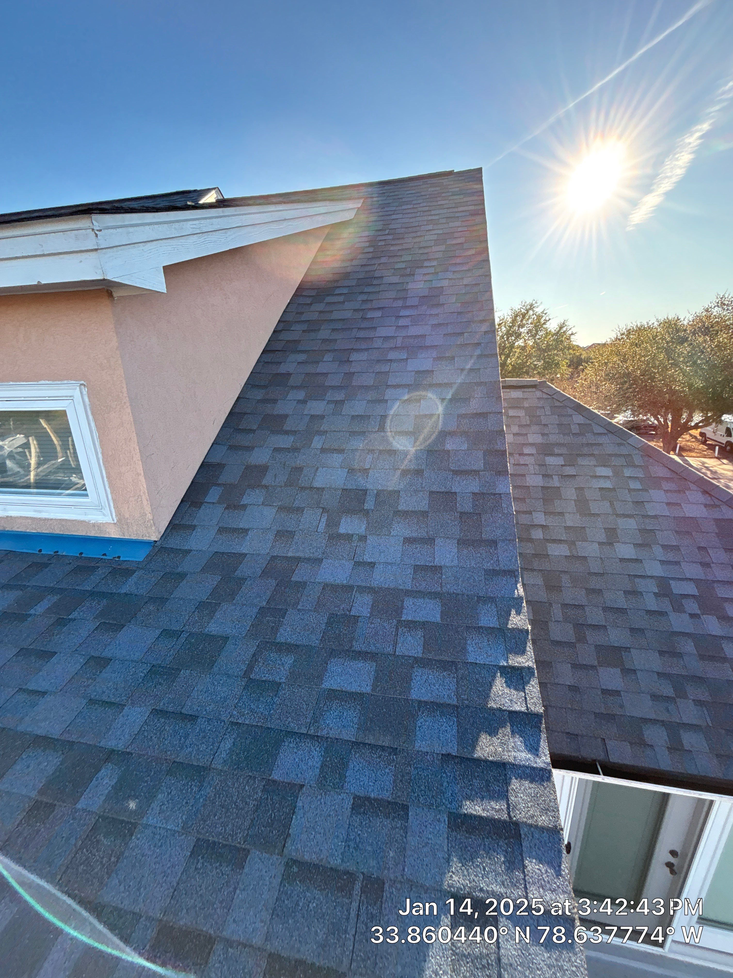 IKO Dynasty - Atlantic Blue by Linta Roofing