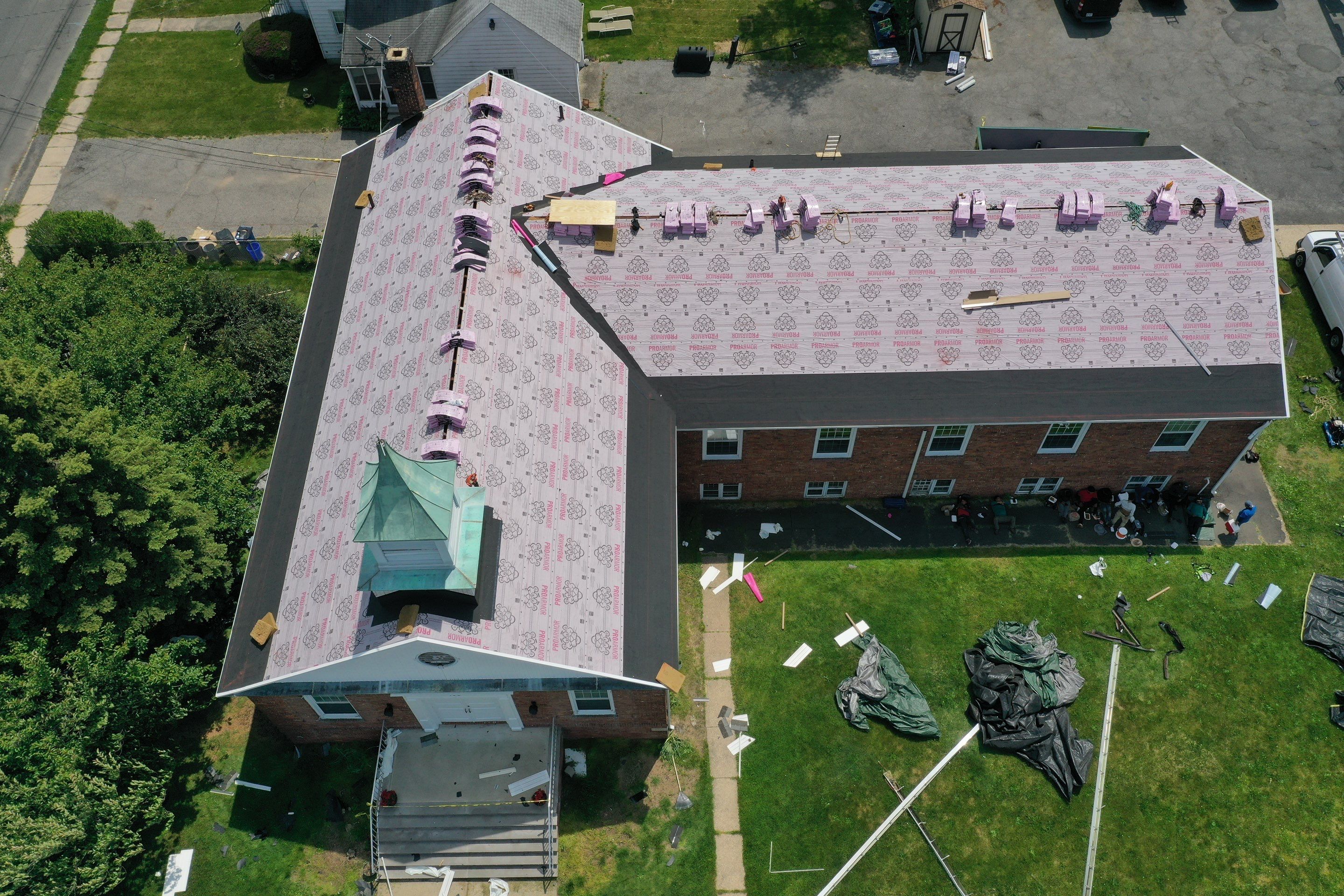Commercial Roofing Installation using Owens Corning Duration by All Site Roofing