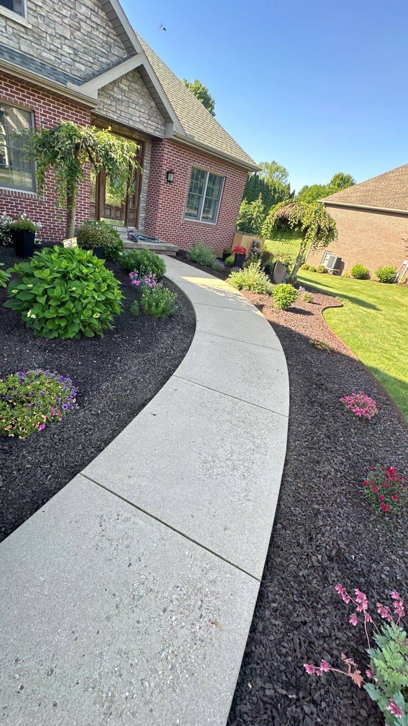 Driveway + Garage + Walkway Project in Meridian by Floors in a Day, Inc