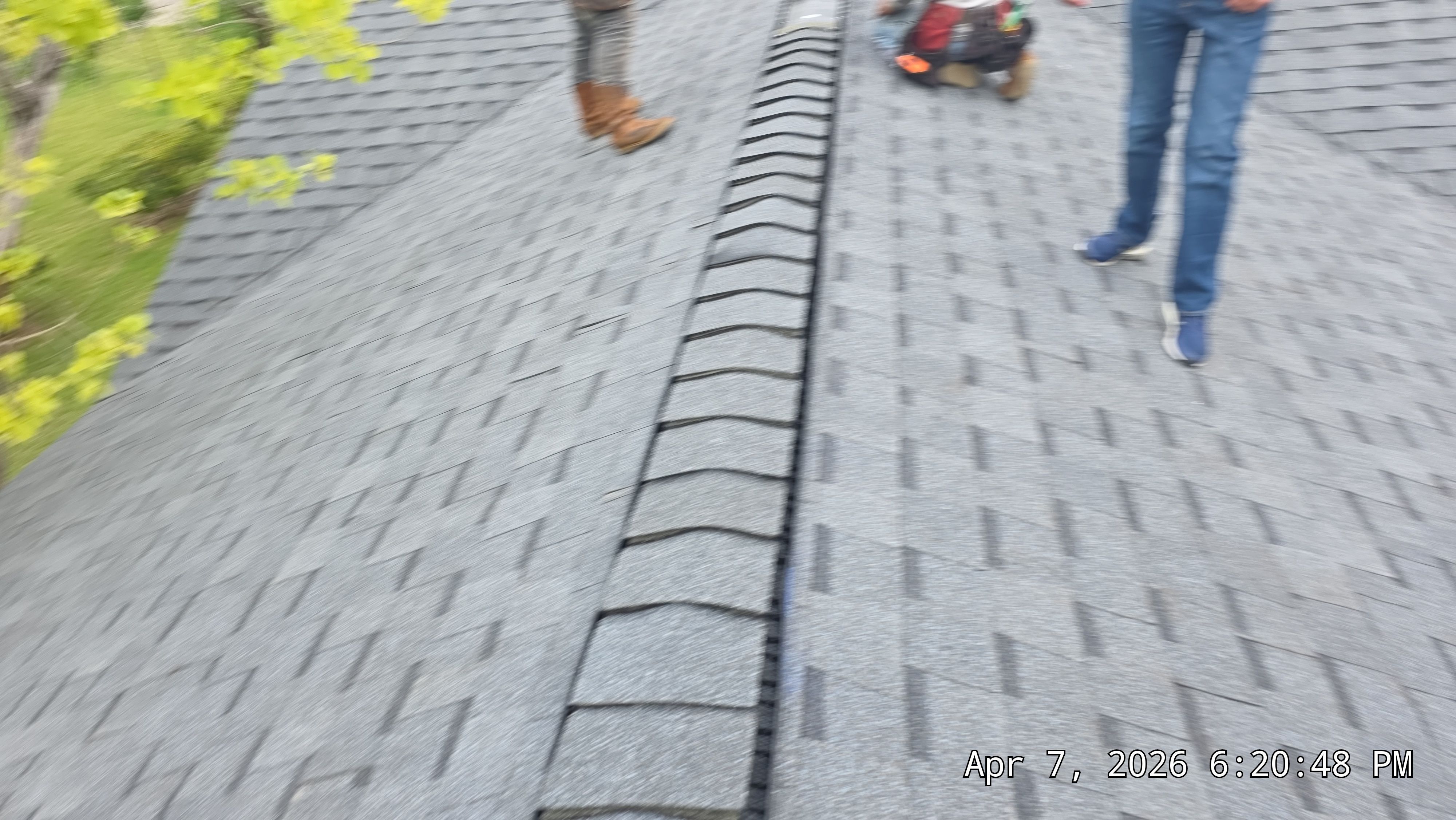 Architectural Asphalt Shingle Roof Replacement and Chimney Repair in Leander by Caliber Restoration LLC