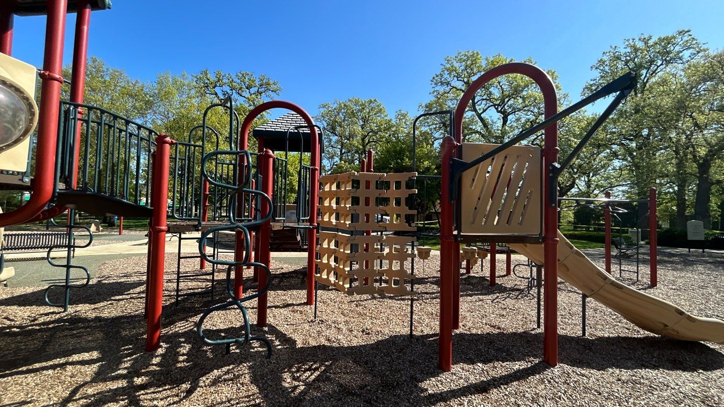 Playground cleaning by Northern Power Washing LLC.