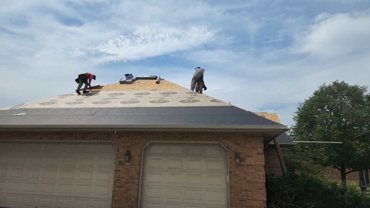 Residential Roofing Repair using GAF Timberline HDZ Shakewood by Nitro Roofing and Construction