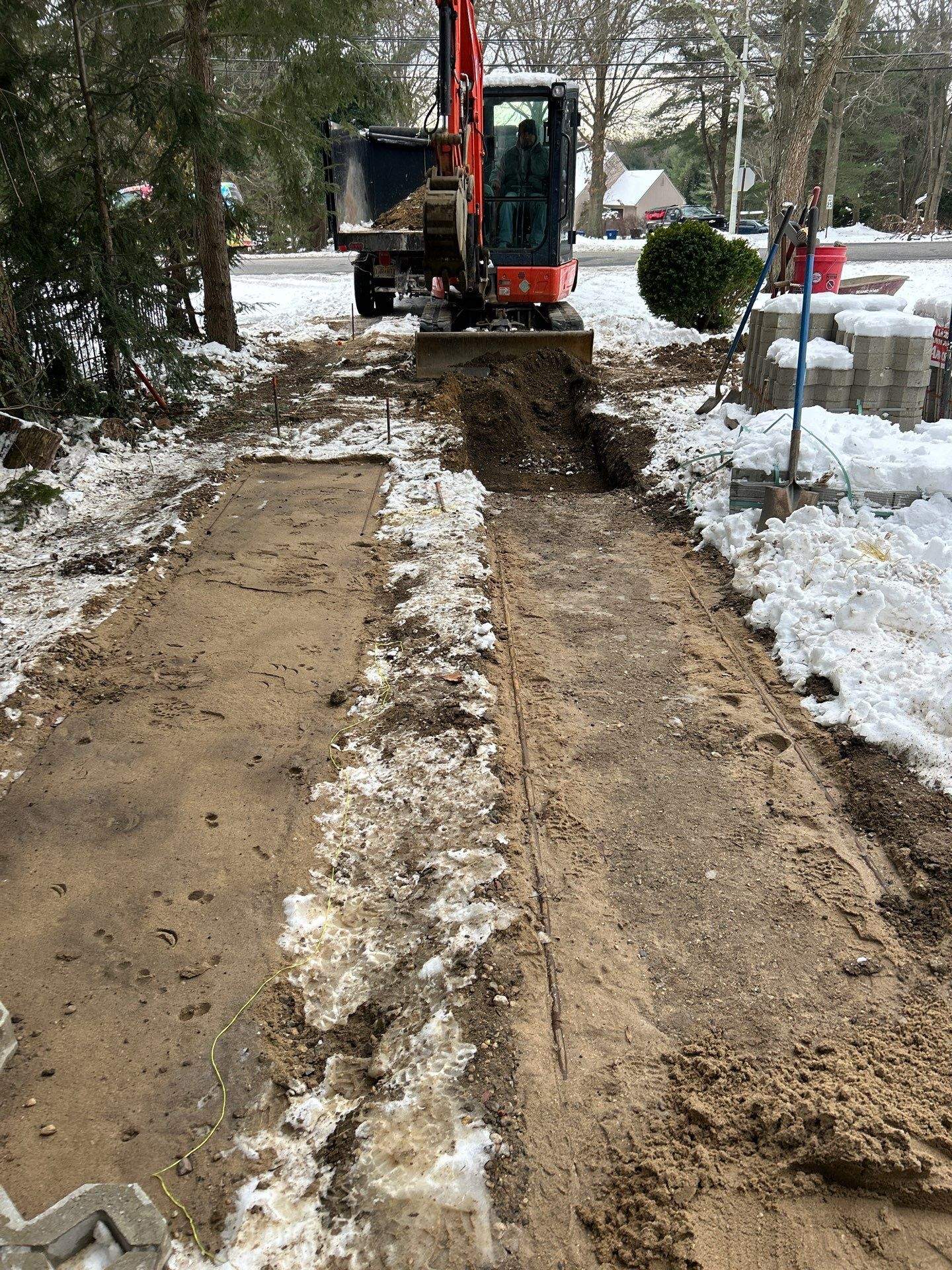 Lincoln Patio and Walkway Installation by CompanyCam