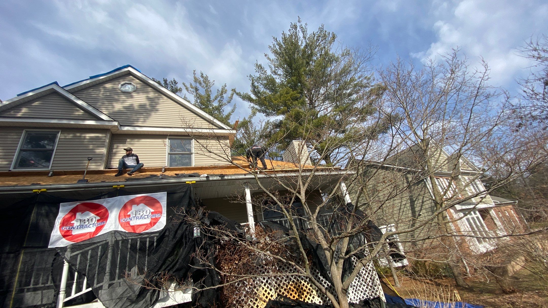 Roof Replacement using CertainTeed Landmark by 180 Contractors