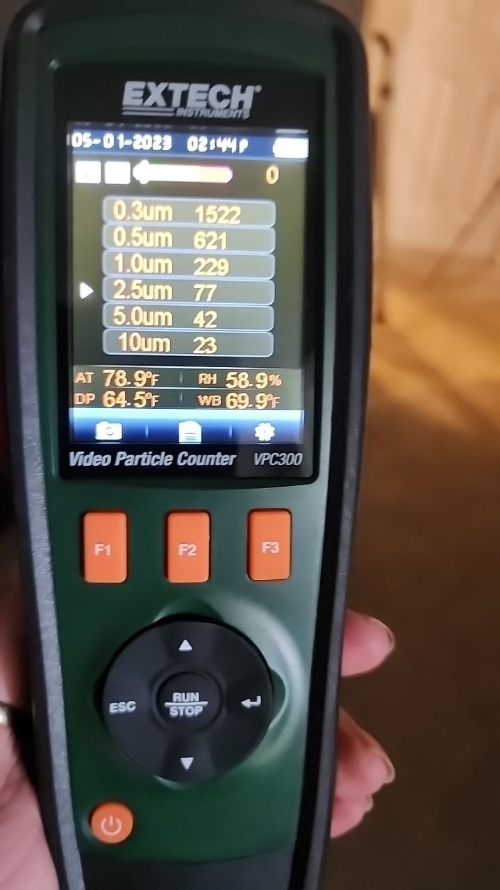 Mold testing by Building performance Solutions LLC
