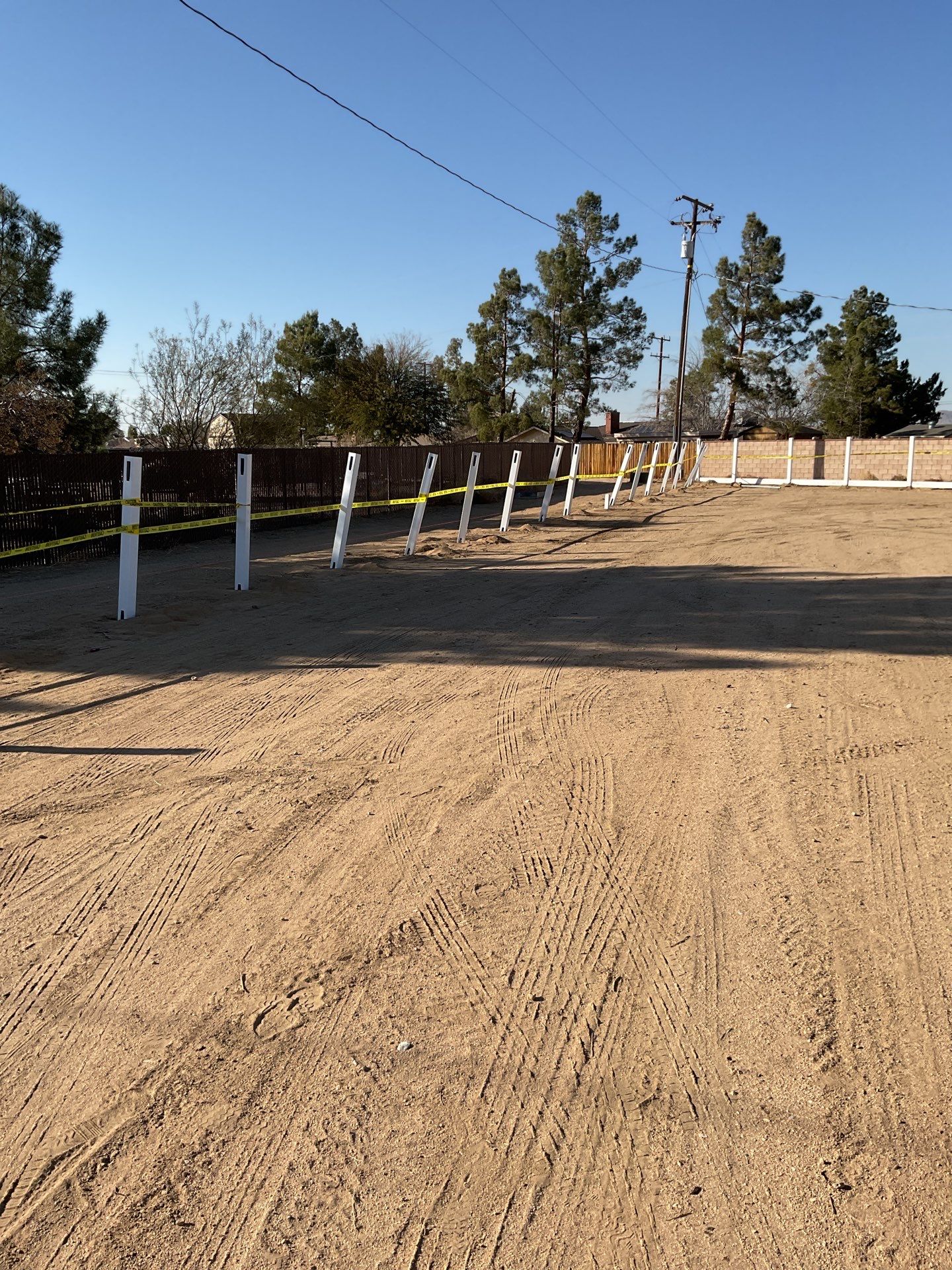 Fence Installation using Vinyl by Fence Guys Inc. 
