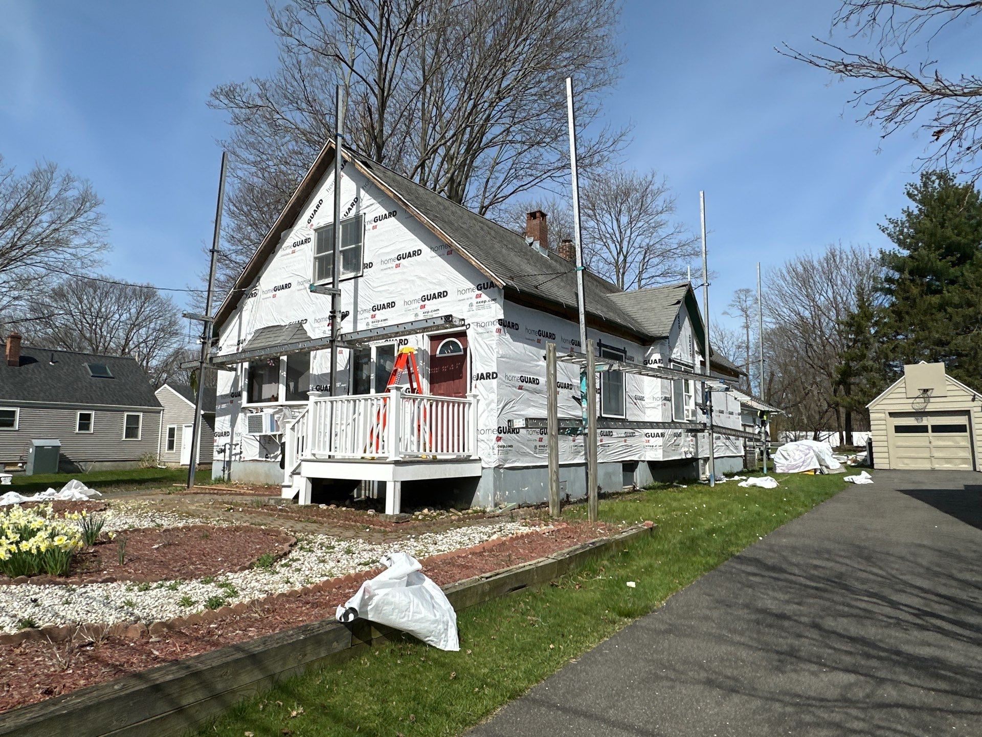 Siding Installation using Certainteed Monogram Granite Gray by A Plus Exterior