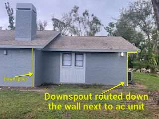 Charcoal Grey Gutters in Fort Myers FL by Gutter Professors