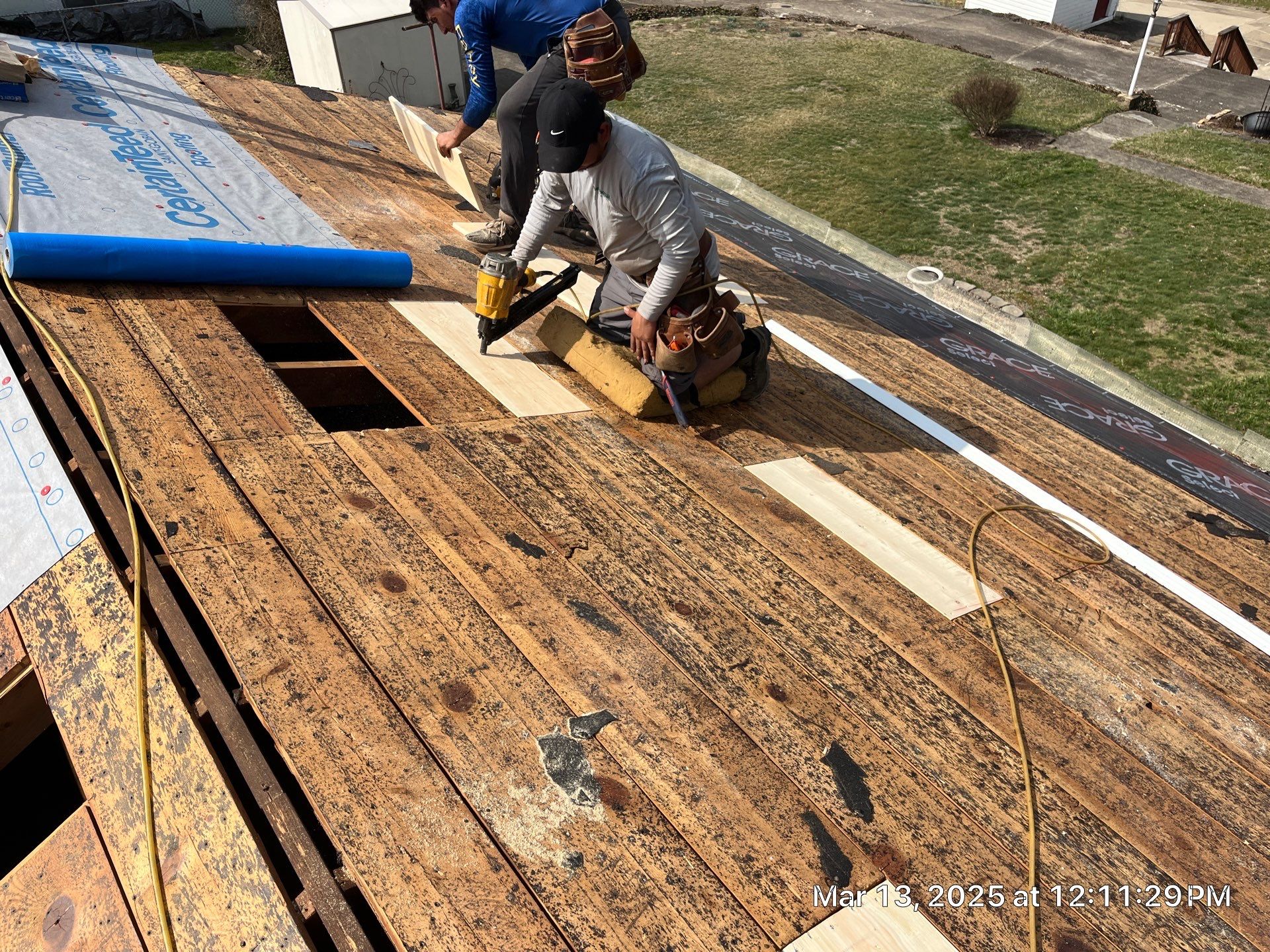 Residential Roofing Installation using Certainteed Landmark Pro Shingles by Fahey Roofing + Contracting
