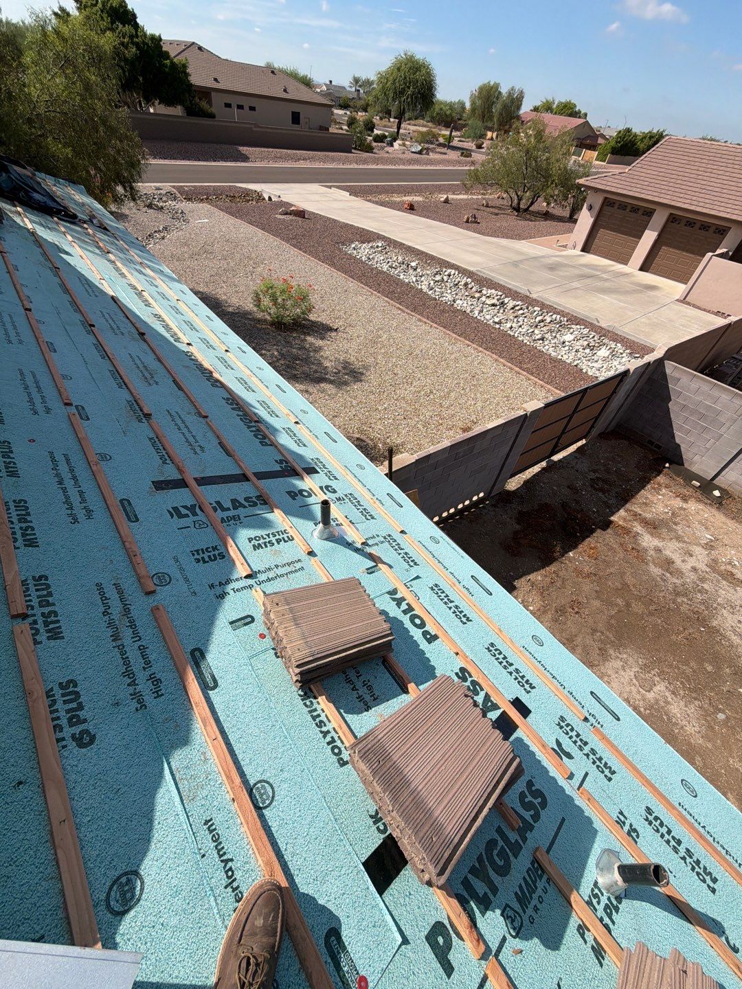 Project in Buckeye, AZ by Saint Roofing
