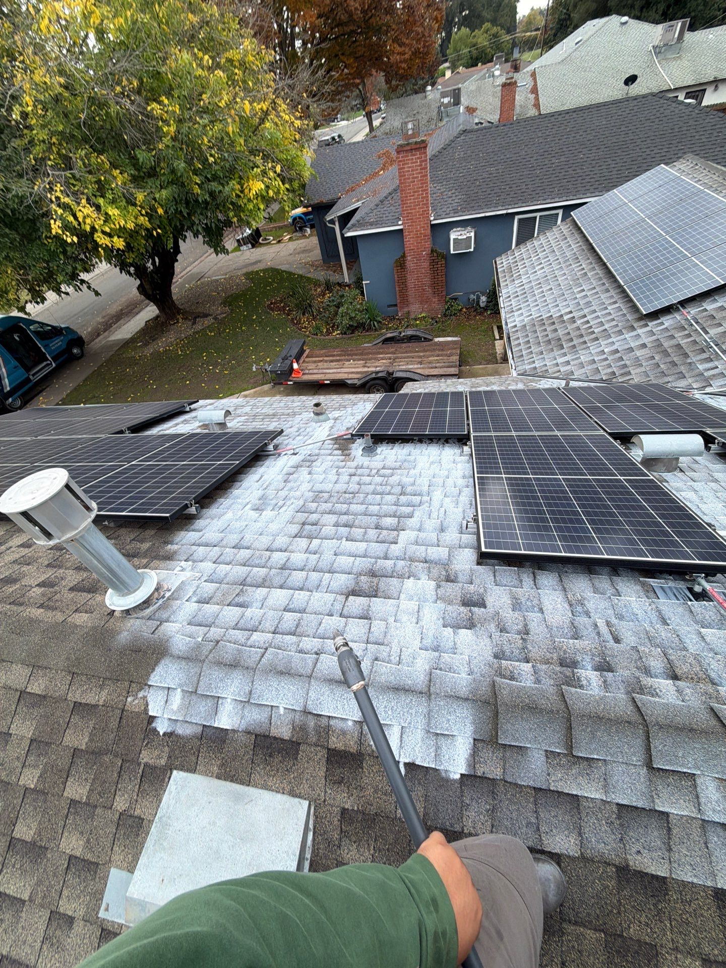 Roof Rejuvenation using Roof Maxx Treatment by Roof Maxx of Folsom