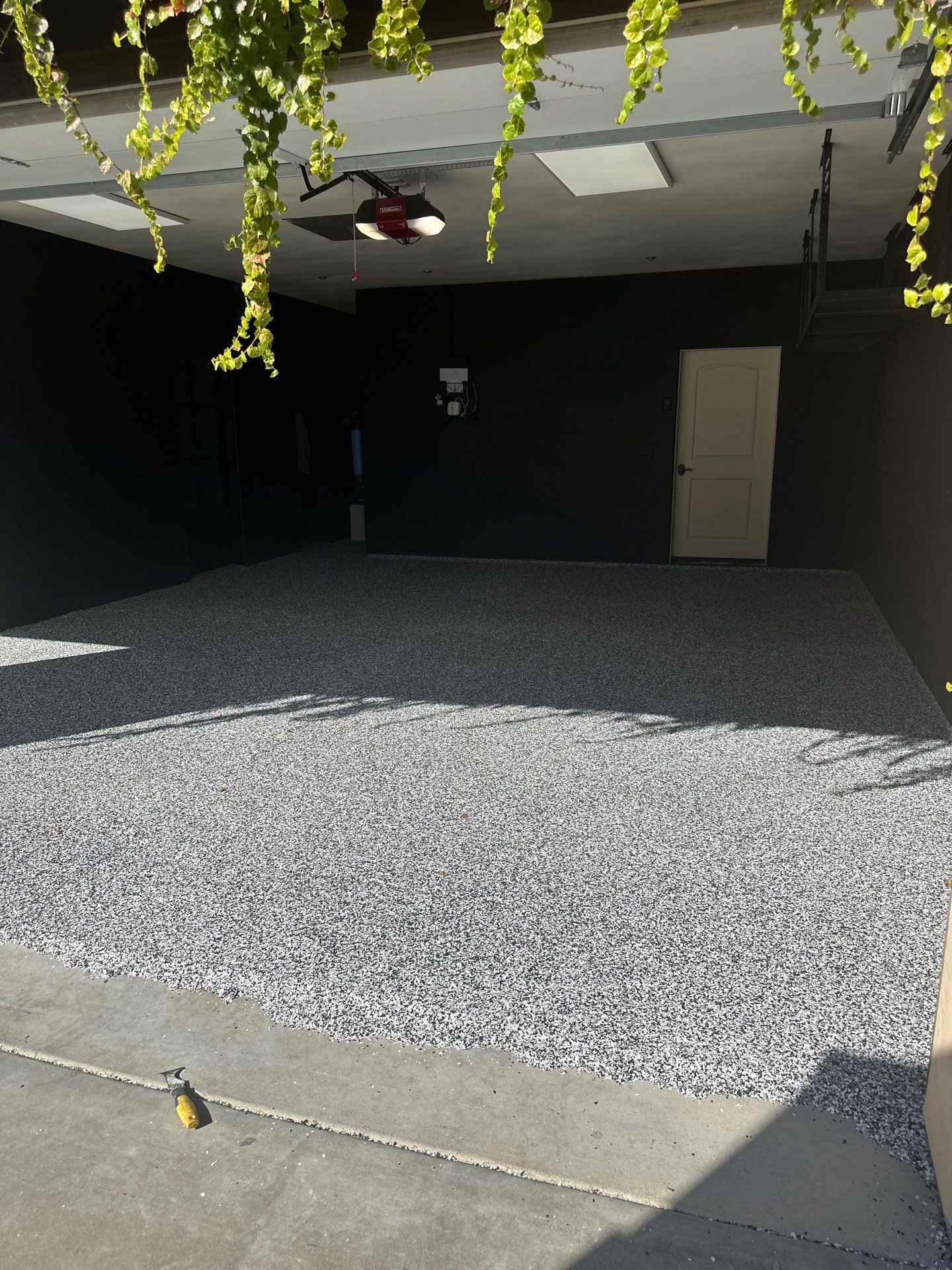 Paso Robles Garage Makeover with Domino Polyurea Concrete Coating by MGP Coatings