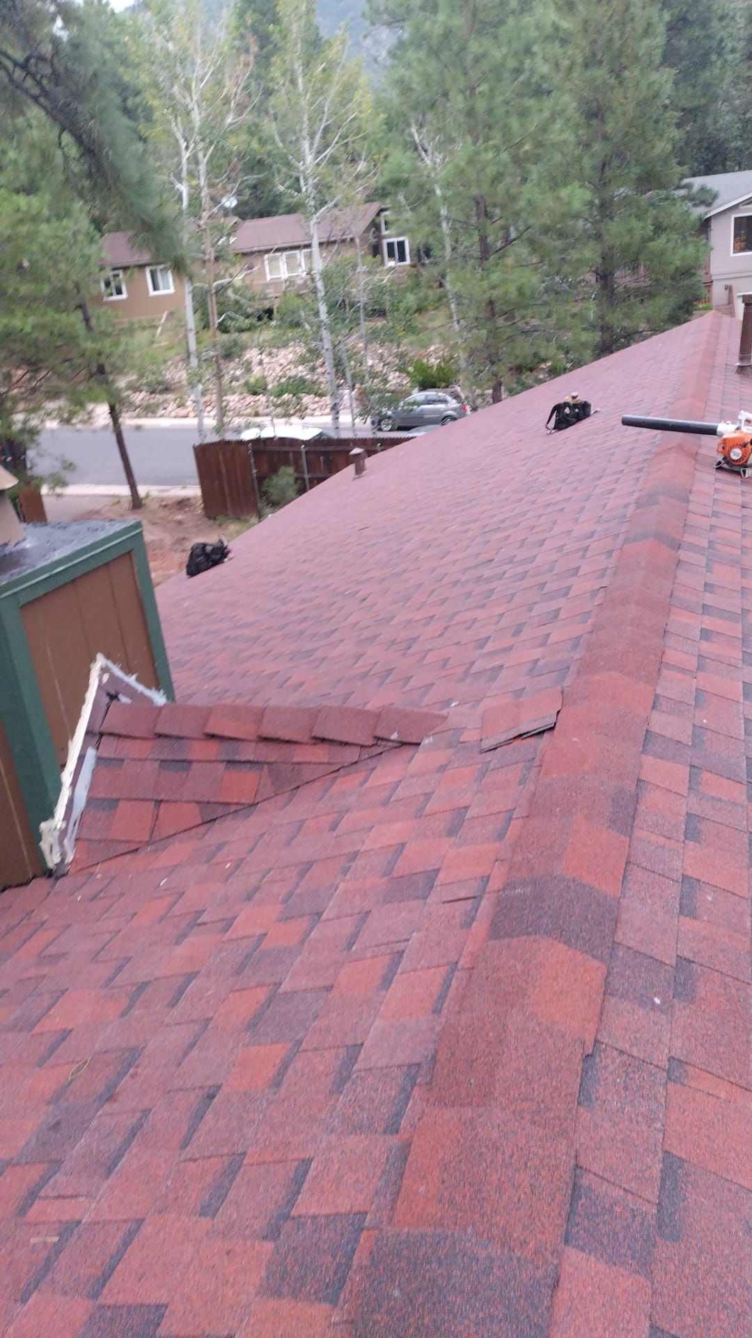 Rustic Redwood Shingles by Reimagine Roofing