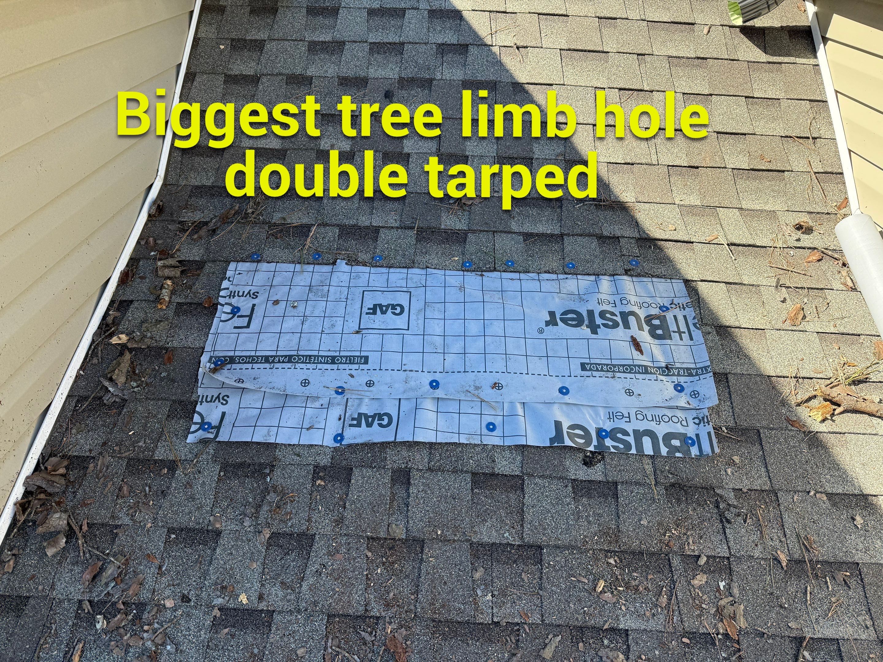Emergency Roof Tarping โ๏ธ๐ by Georgia Roof Advisors
