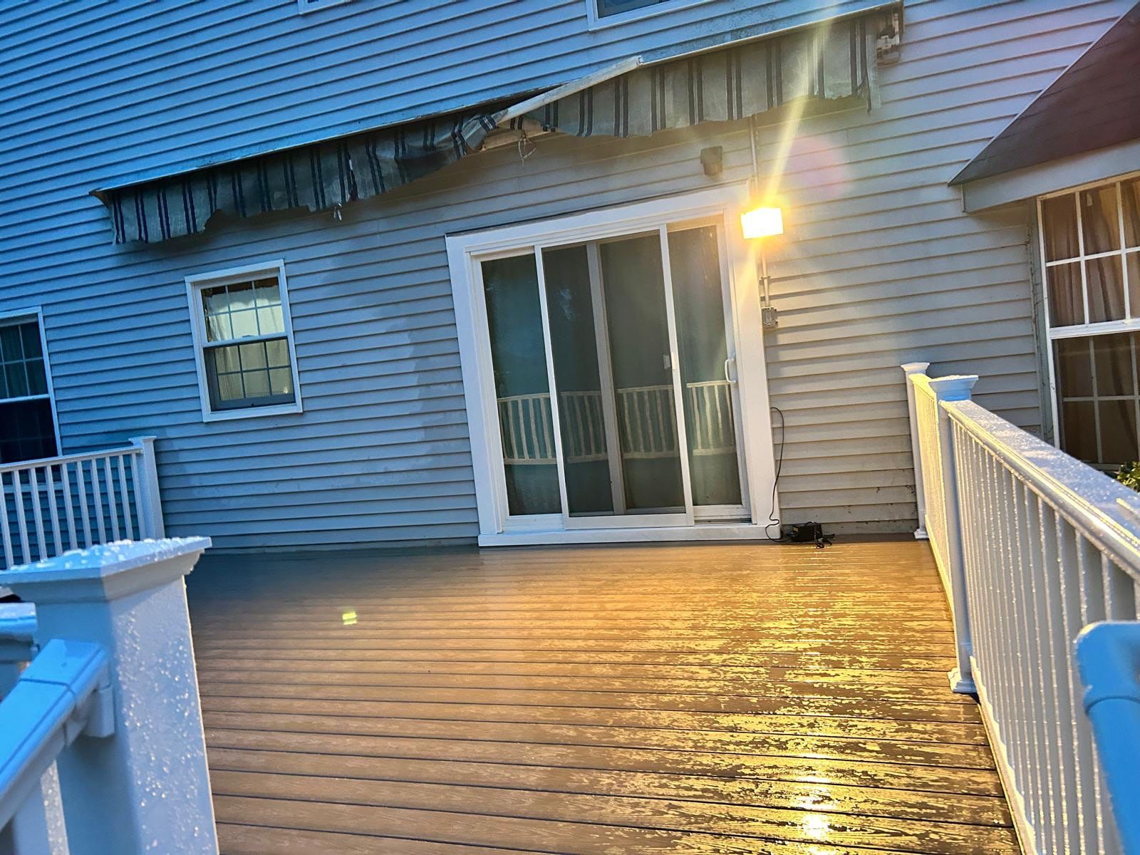 Deck Resurfacing in Franklin Township, New Jersey.  by deck guardian