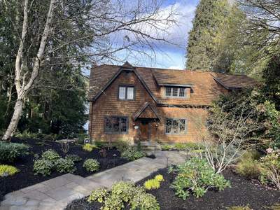 Residential Roof Repair in Progress in Bainbridge Island, WA