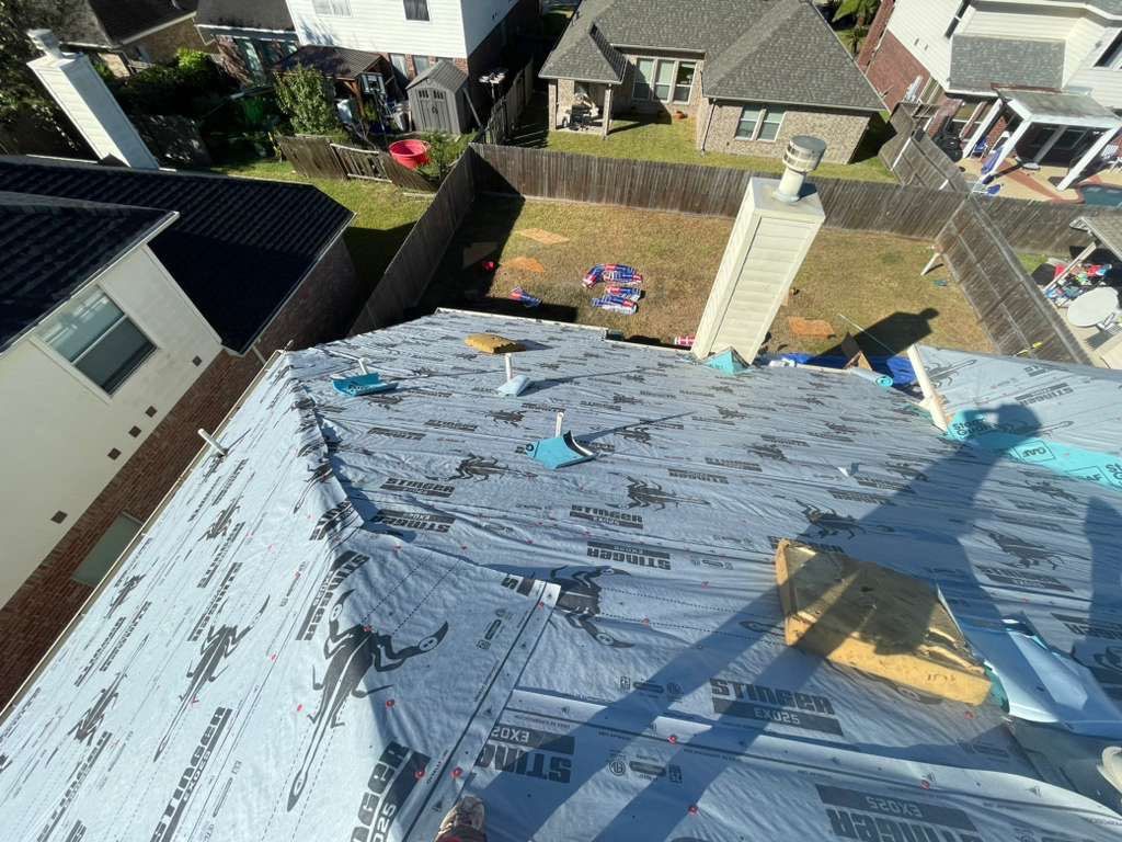 Residential Roof Replacement using GAF HDZ - Charcoal shingles by Elite Roofing LLC