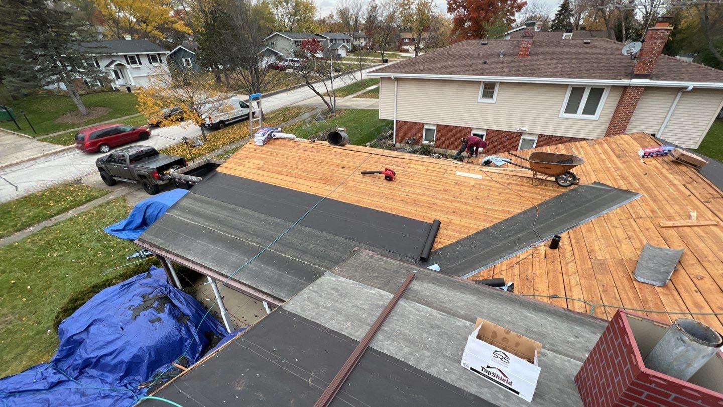 Residential Roofing Installation using GAF Timberline HDZ by Pro Home Services Inc