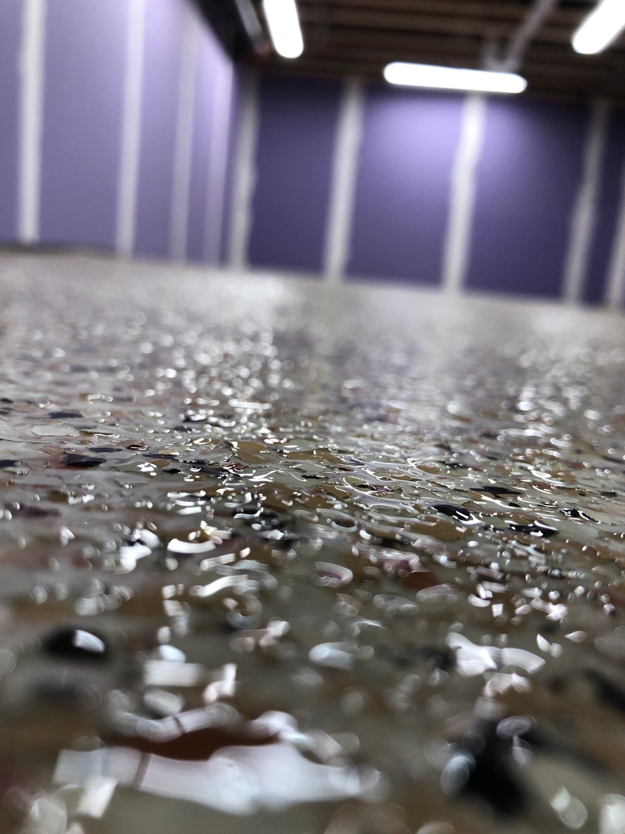 Restaurant Food Prep basement Project in Heidelberg by Floors in a Day, Inc