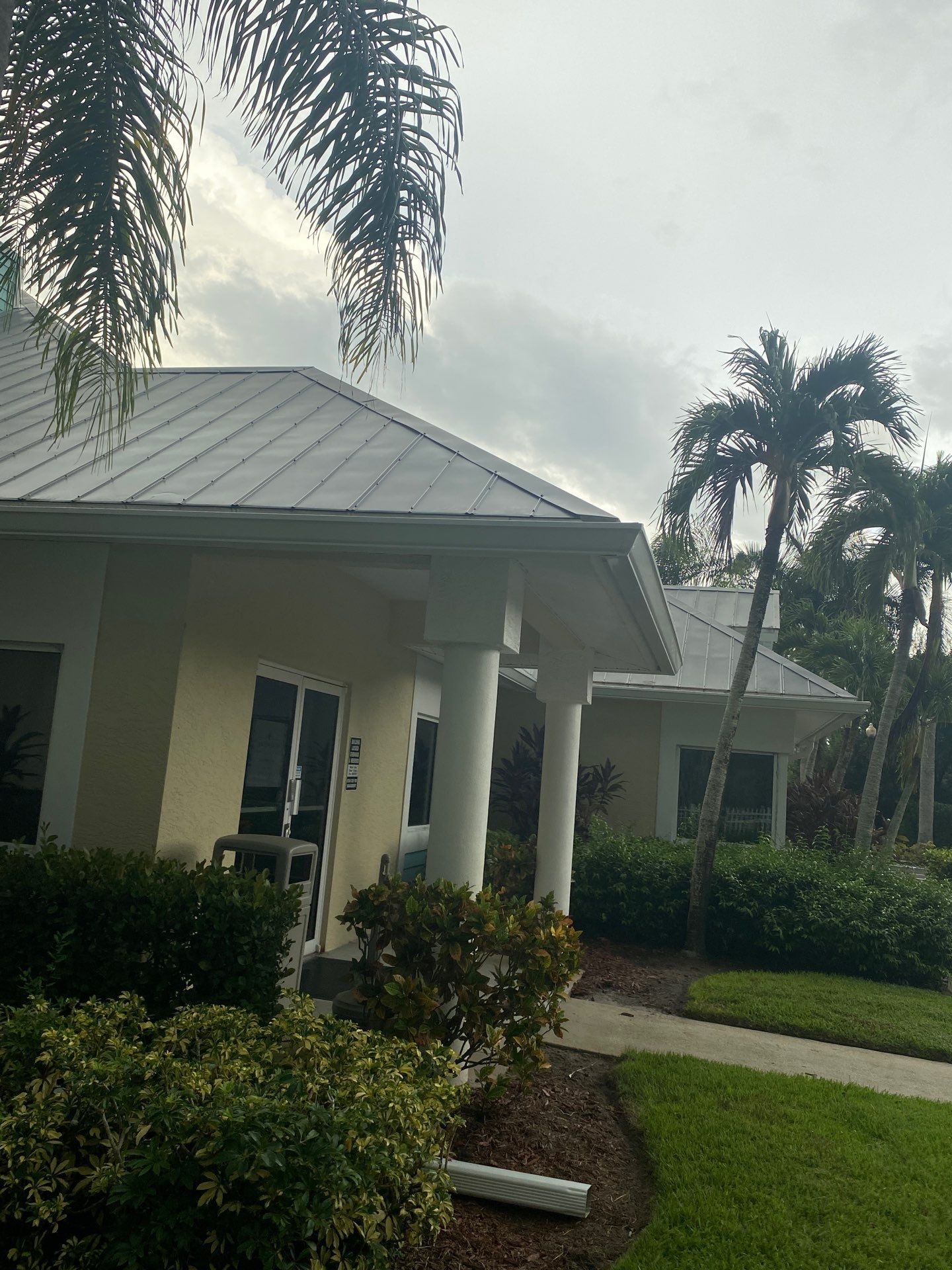 White K-Style Gutters in Fort Myers FL by Gutter Professors