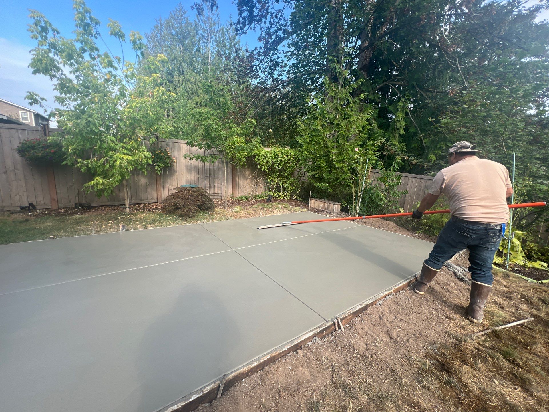 Wayne | Concrete Patio by Jireh Asphalt & Concrete Inc 