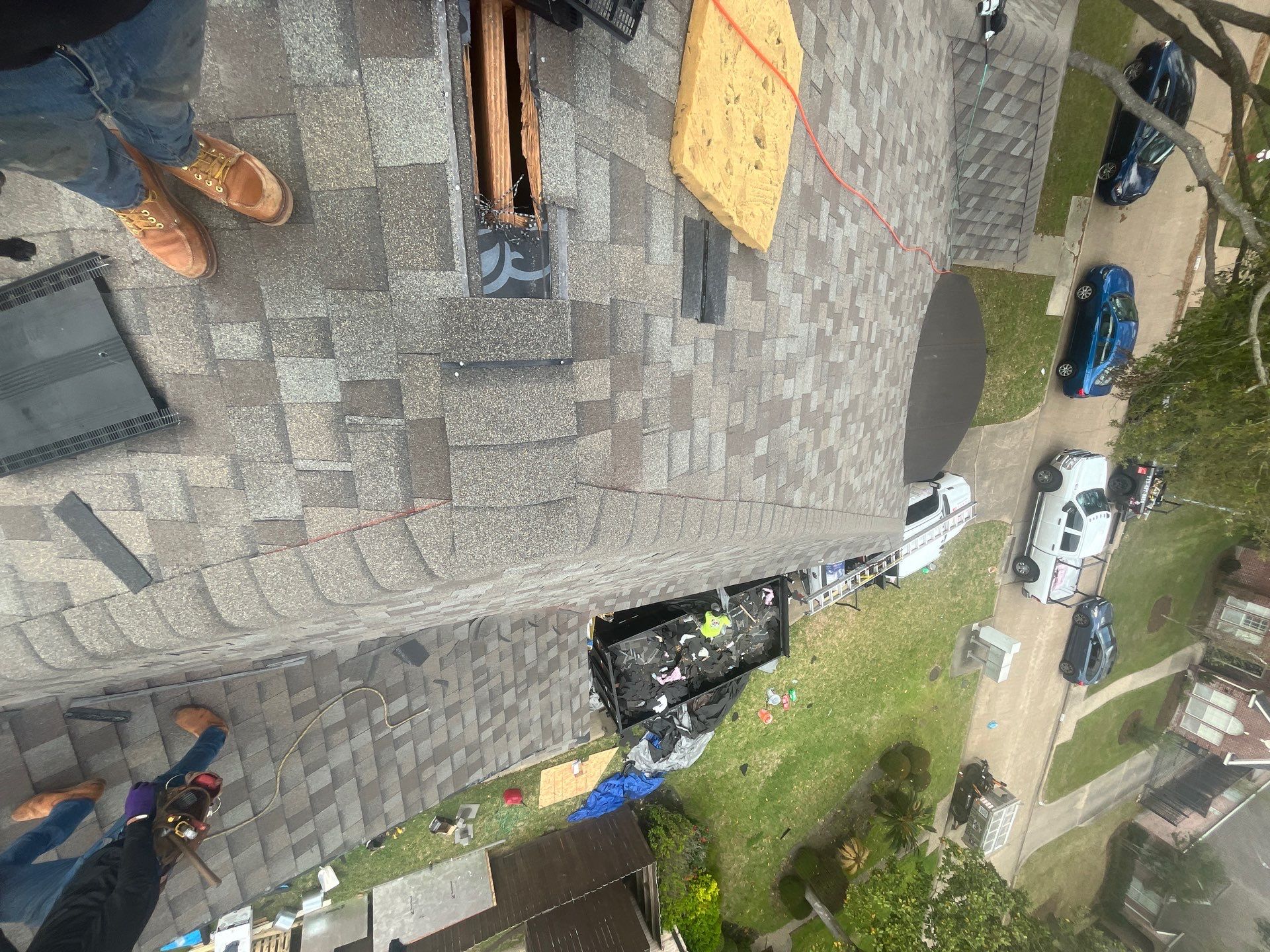 Residential Roofing Repair using Owen's Corning Duration (Lifetime) Shingles by Roof Repair Company